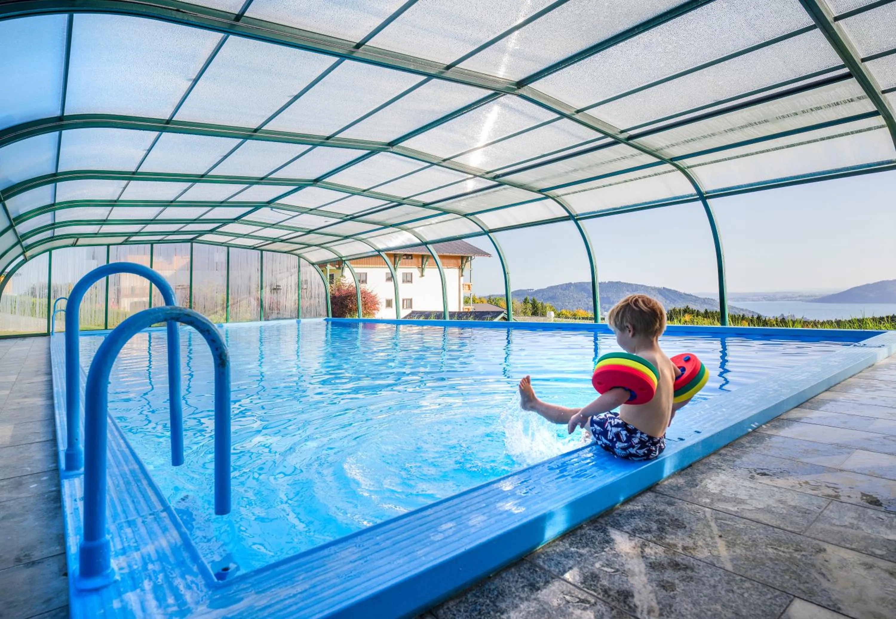 Swimming pool in Ferienhotel Hofer superior