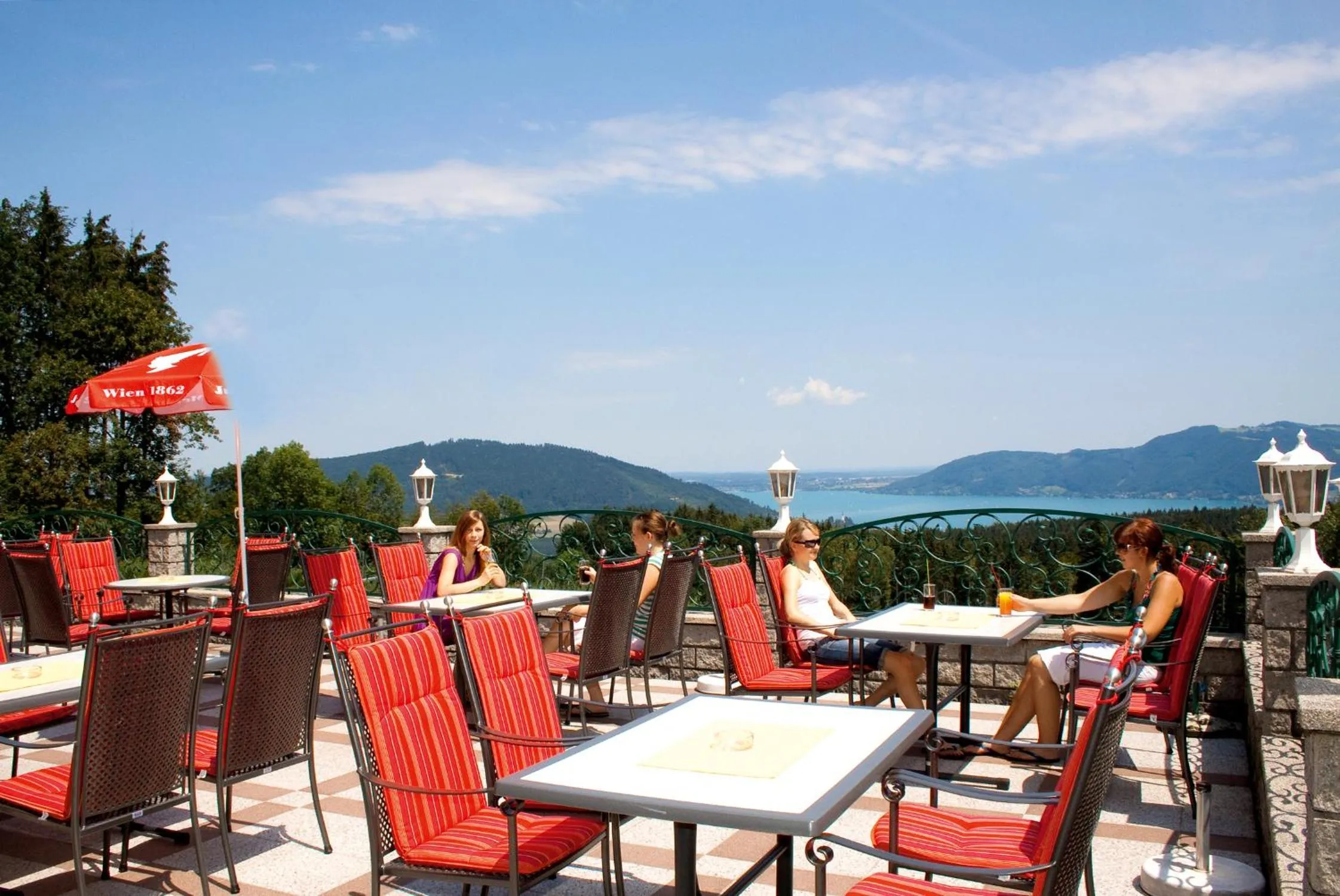 Lake view in Ferienhotel Hofer superior