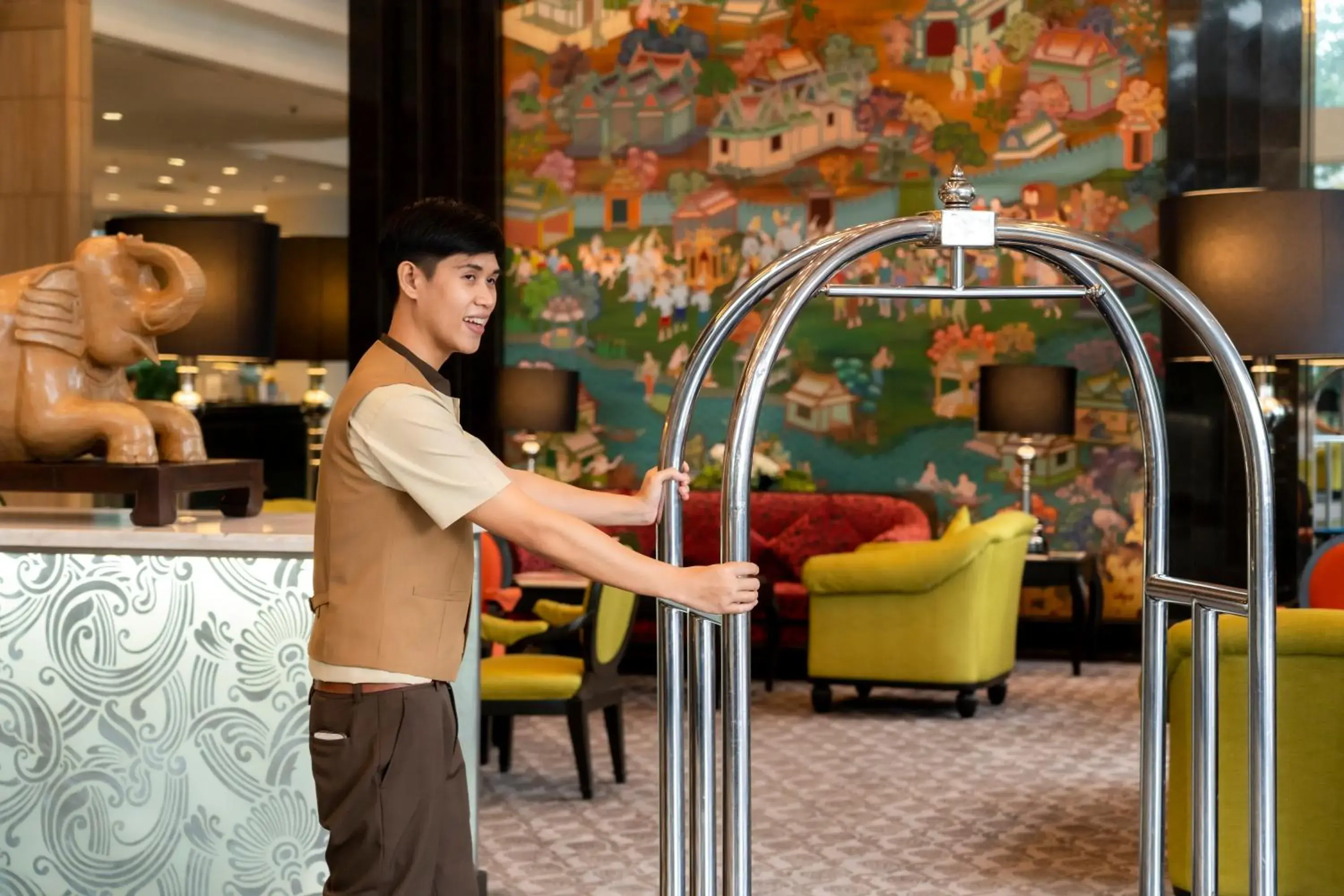 Lobby or reception in Century Park Hotel Lobby or reception in Century Park Hotel