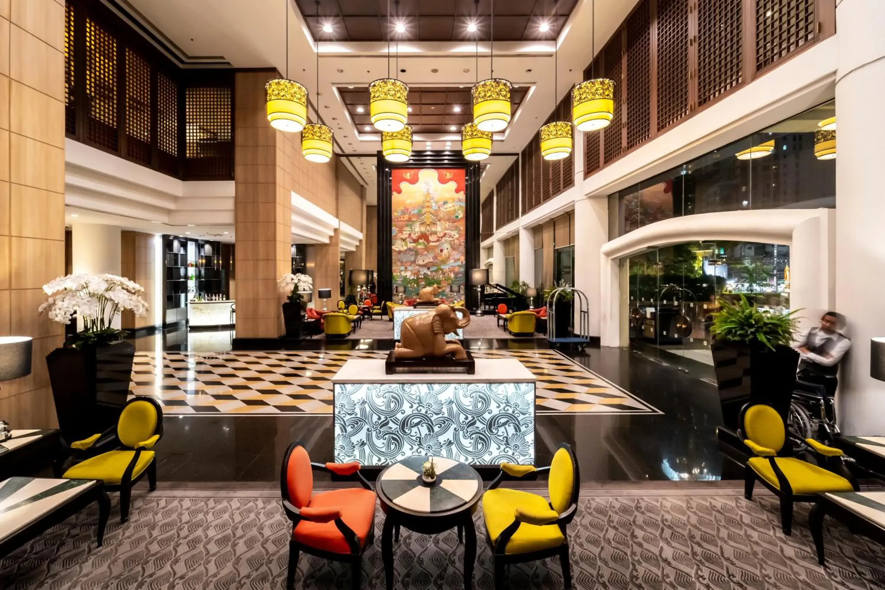 Lobby or reception in Century Park Hotel Lobby or reception in Century Park Hotel