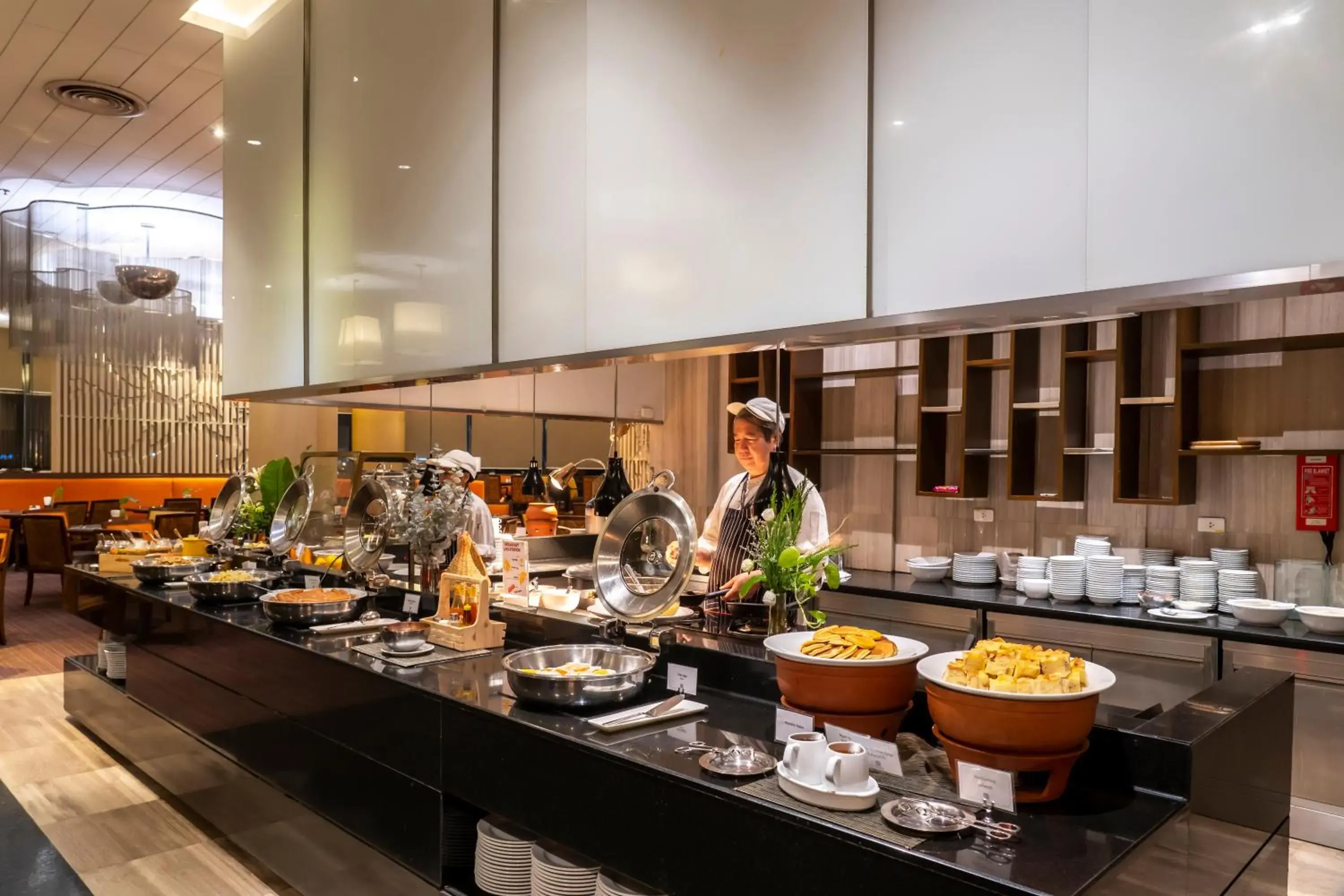 Breakfast in Century Park Hotel Breakfast in Century Park Hotel