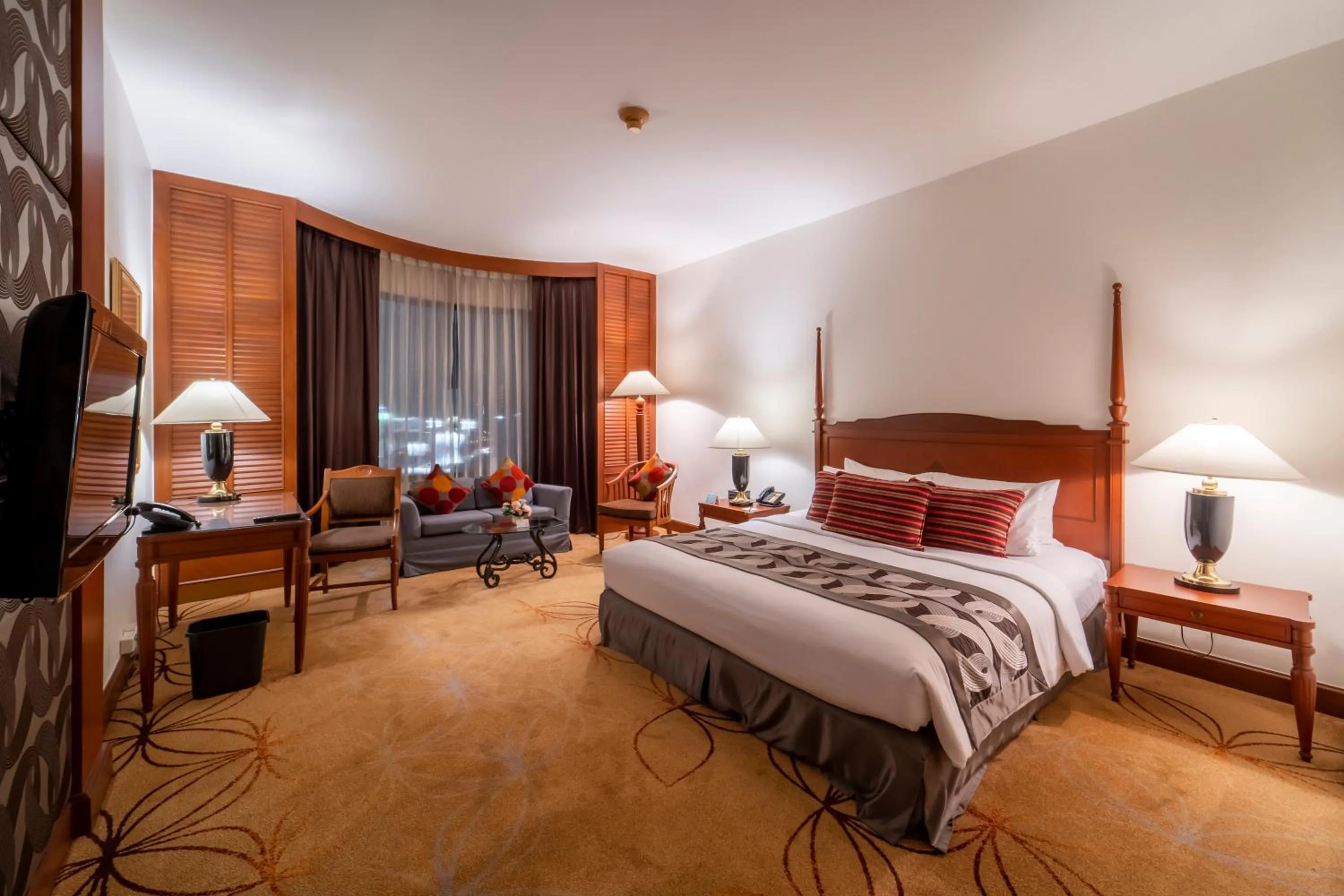 Bed in Century Park Hotel