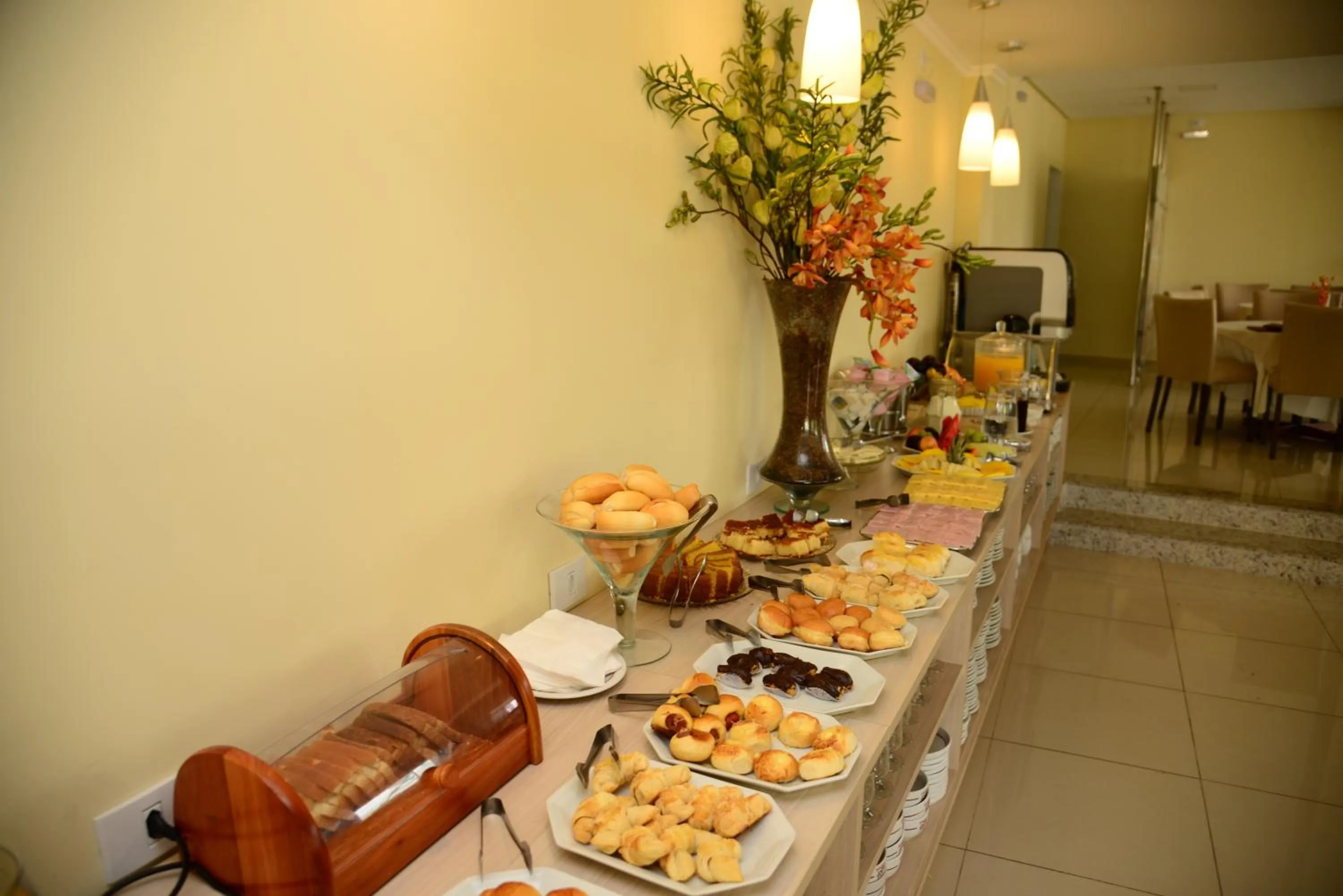 Buffet breakfast in River Park Hotel