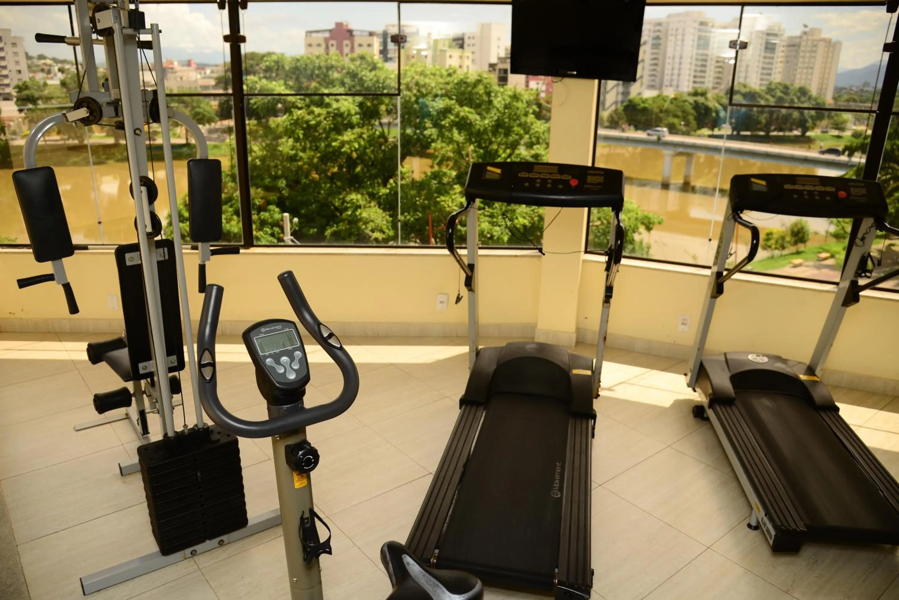 Fitness centre/facilities in River Park Hotel