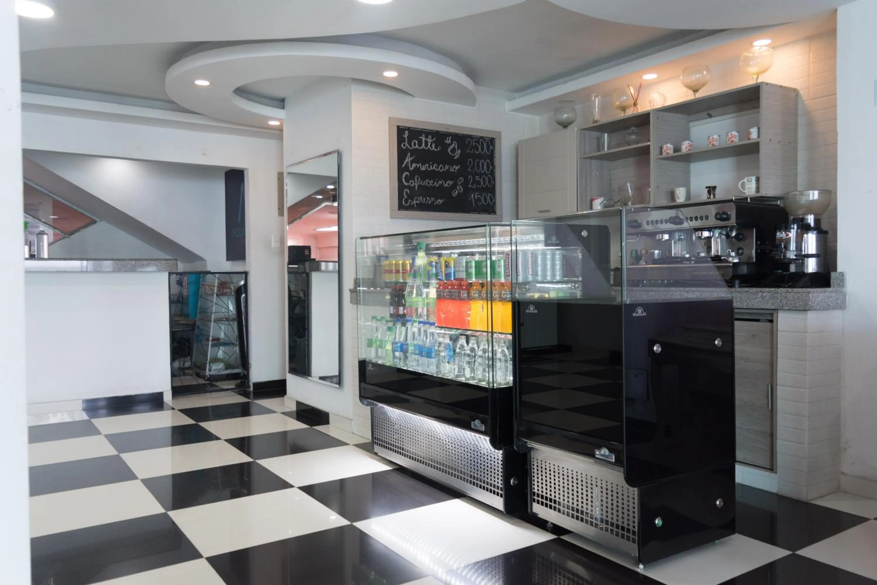 Lobby or reception in Hotel Aquarius