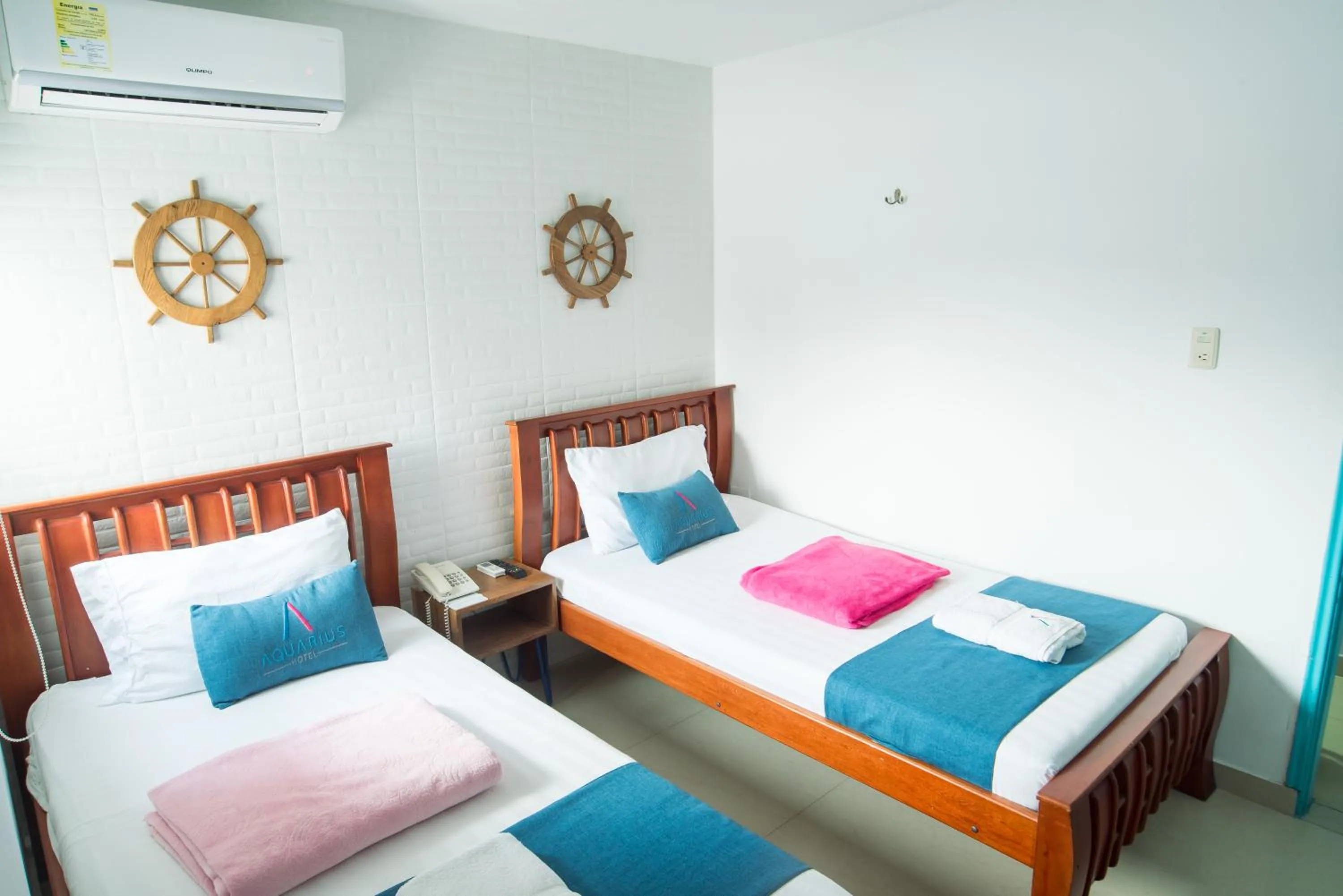 Photo of the whole room, Bed in Hotel Aquarius