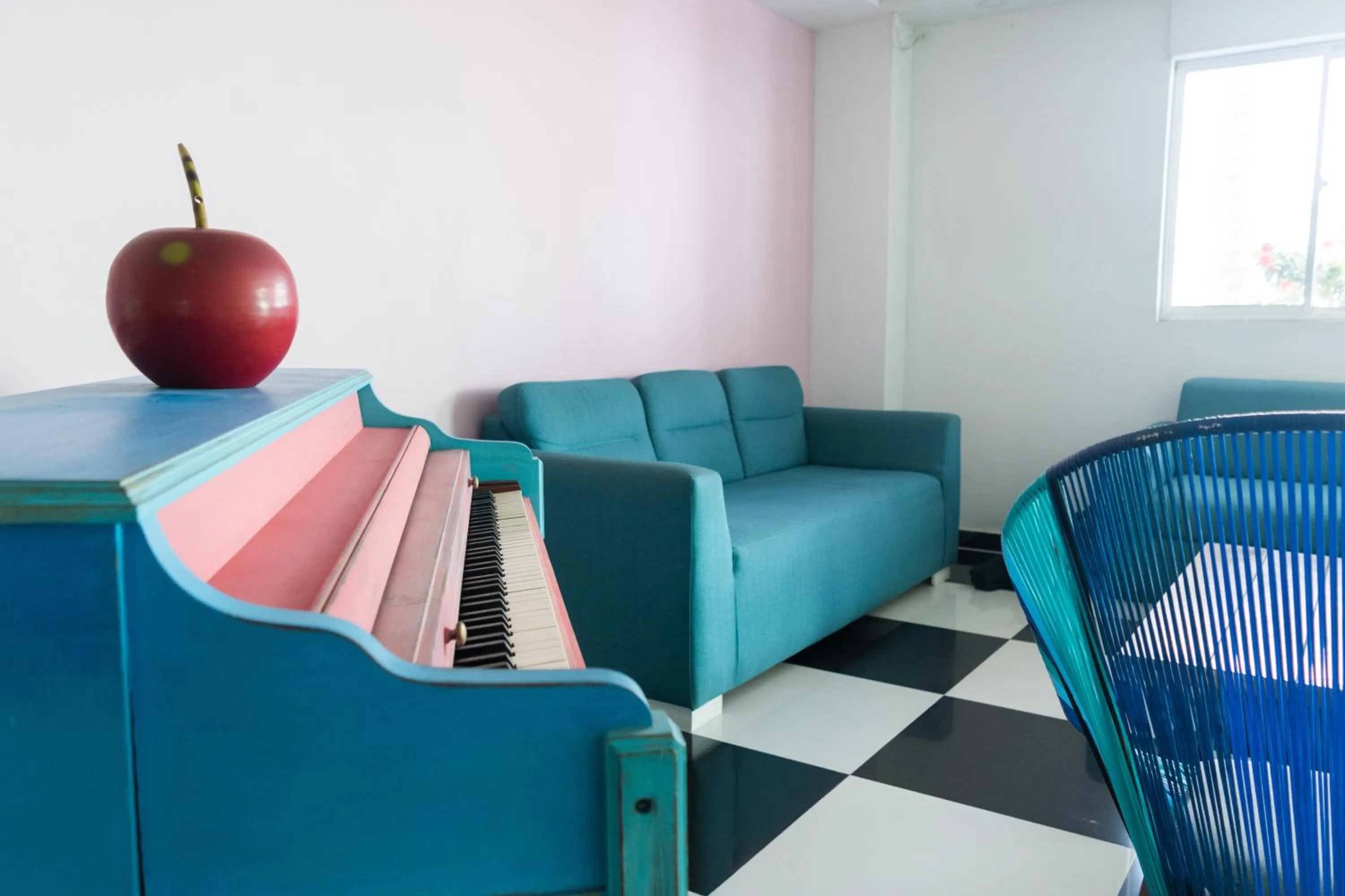 Lobby or reception in Hotel Aquarius