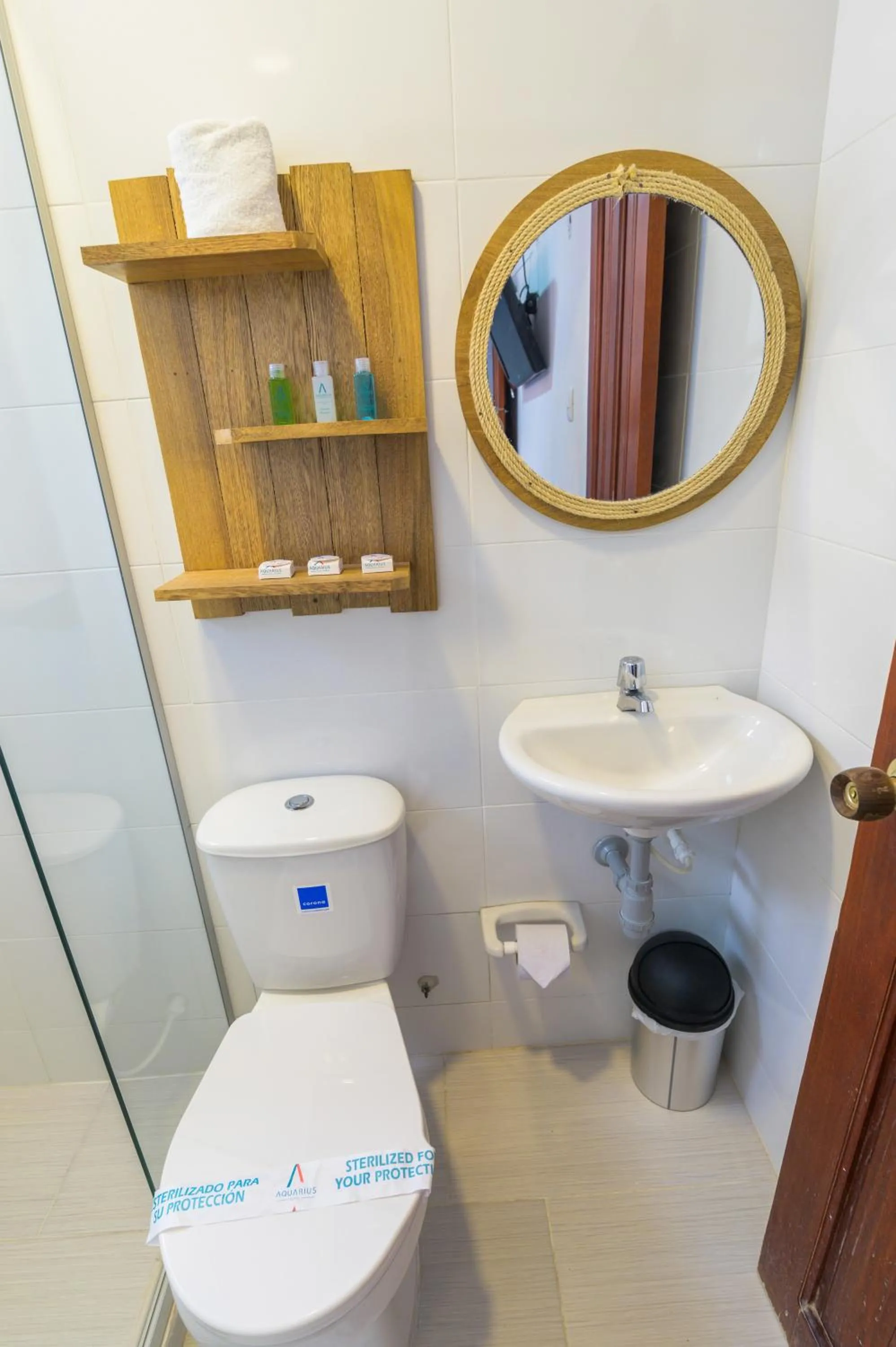 Bathroom in Hotel Aquarius