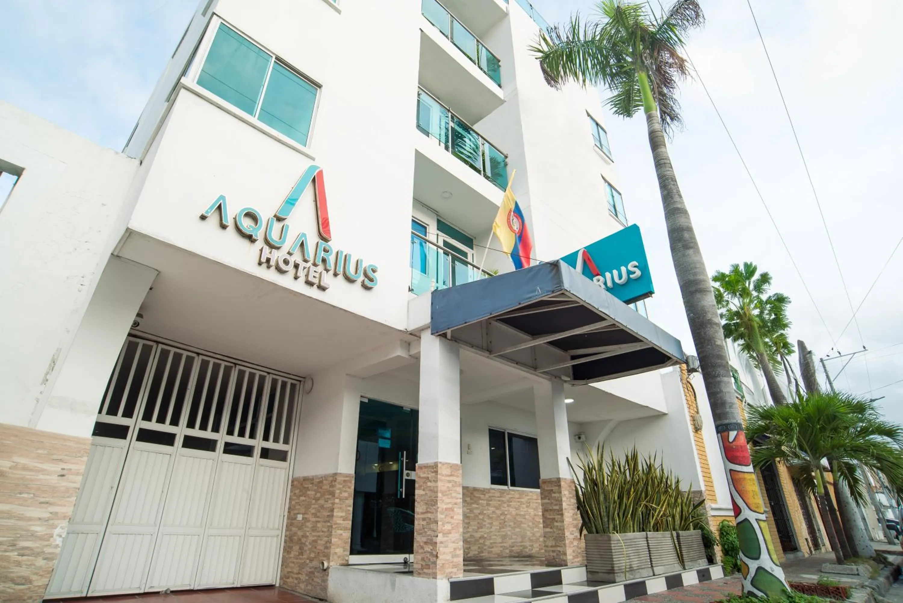 Property building in Hotel Aquarius