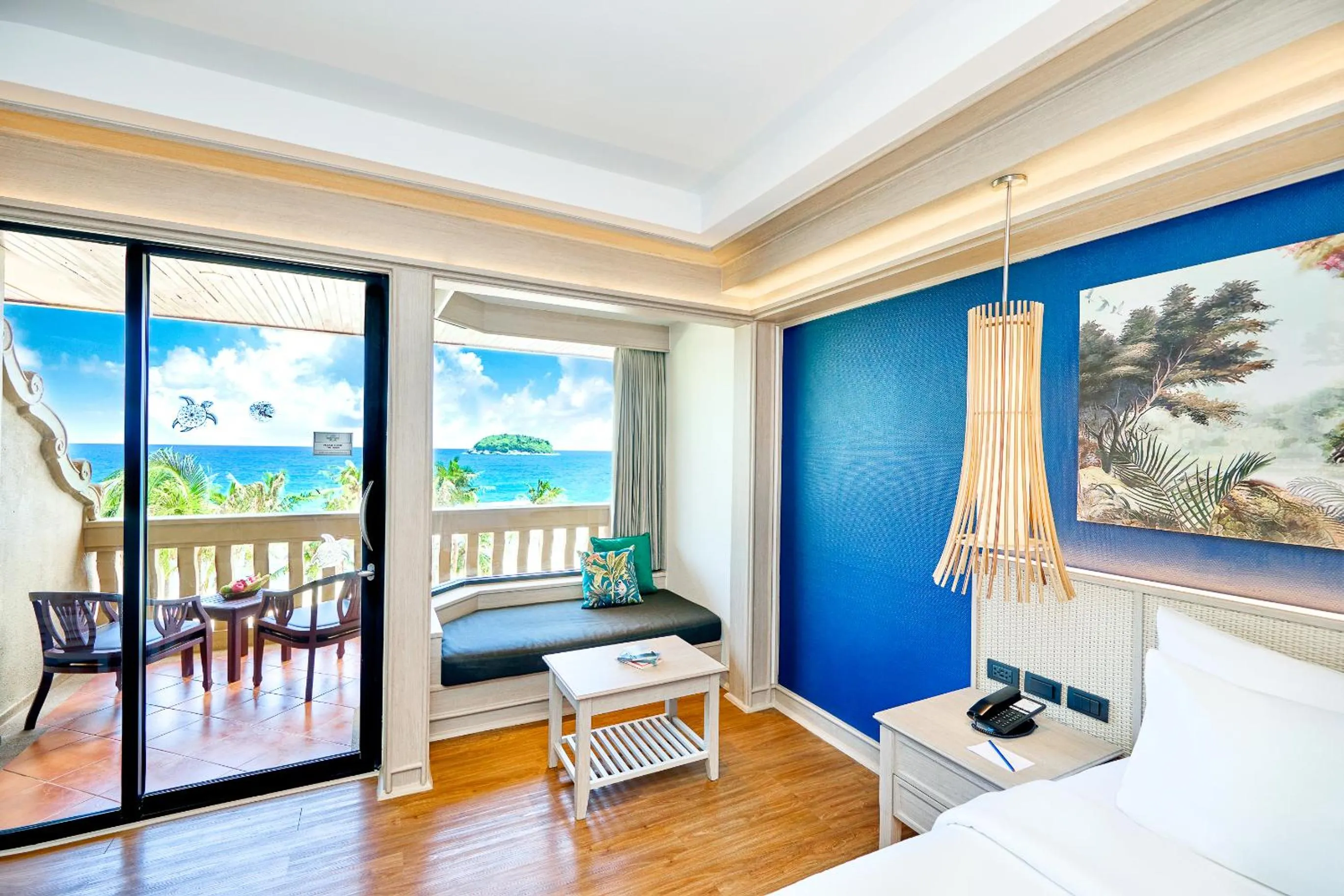 Balcony/Terrace, Bed in Beyond Kata