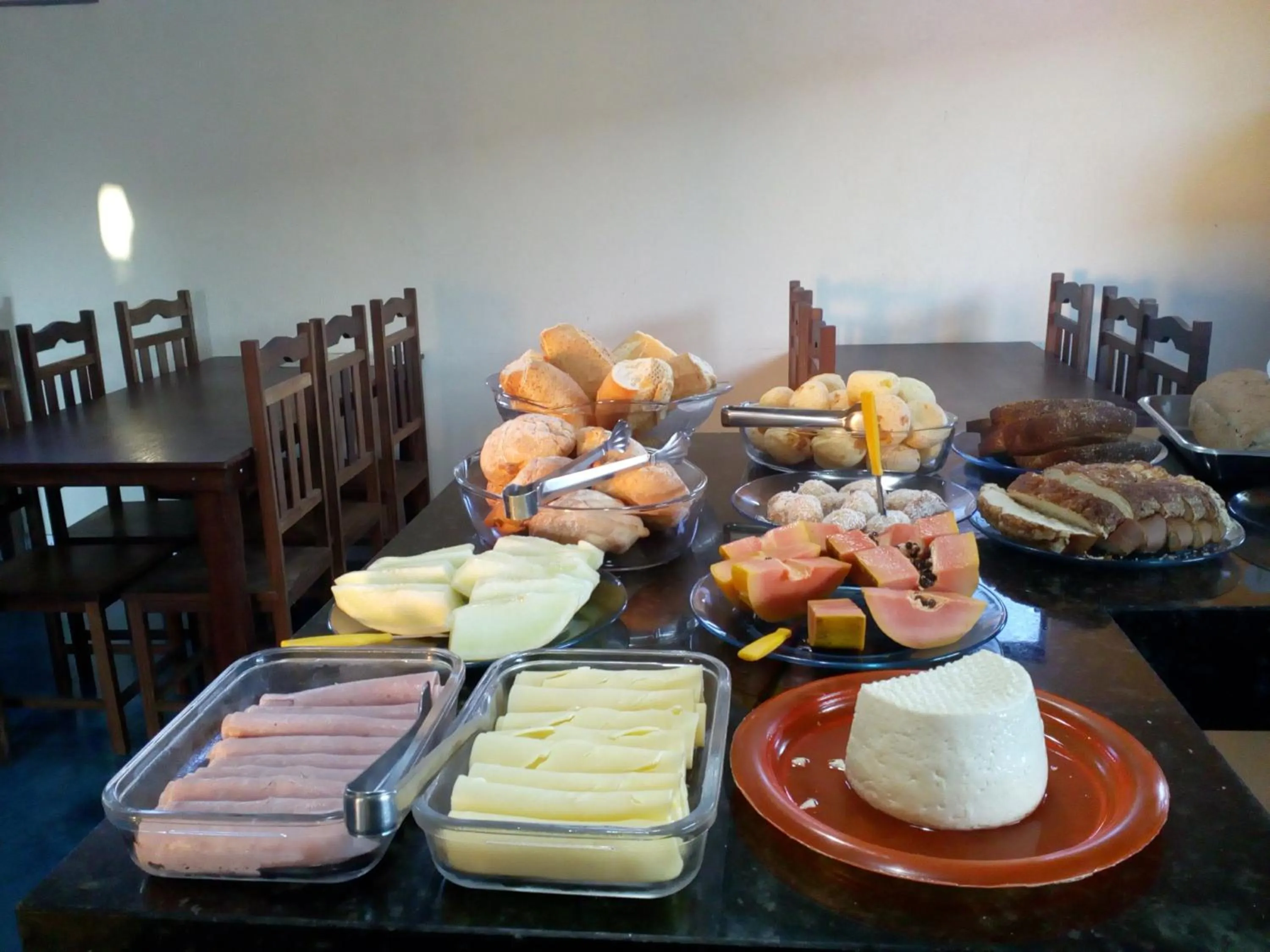 Food and drinks in Pousada Quatro Estações