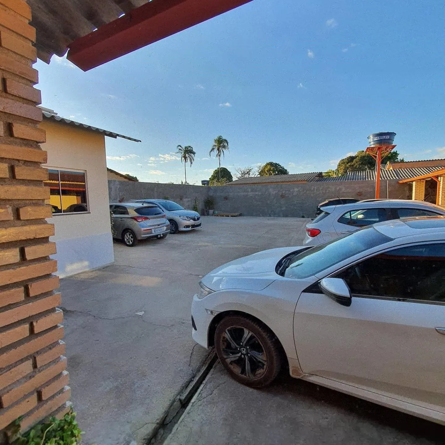 Parking in Pousada Quatro Estações