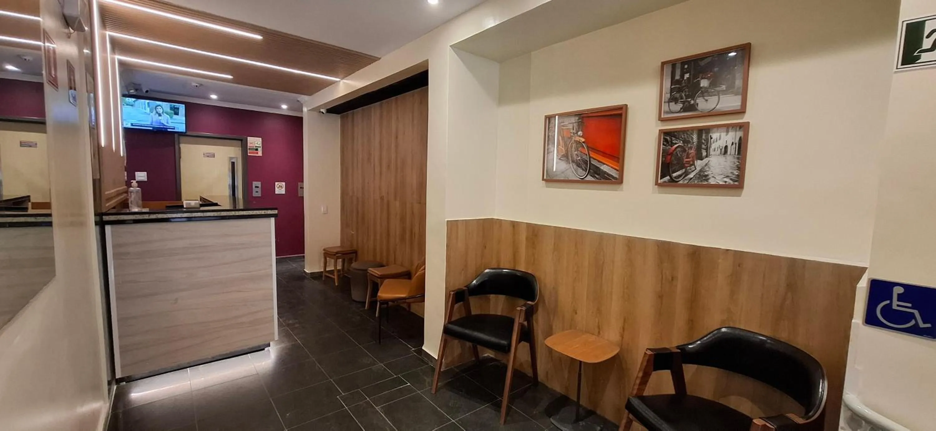 Lobby or reception in Hotel Plaza Olido