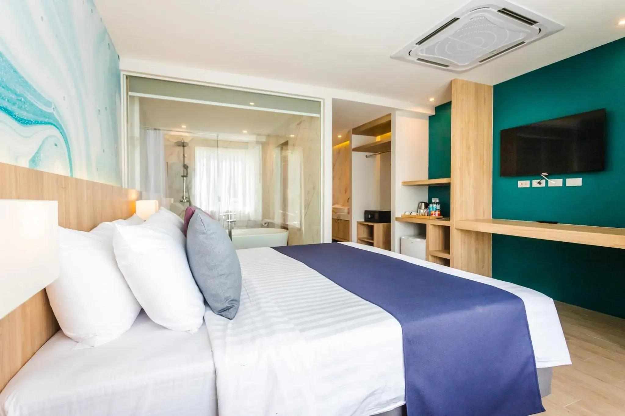 Bedroom, Bed in Coconut Village Resort Phuket - SHA Extra Plus Bedroom, Bed in Coconut Village Resort Phuket - SHA Extra Plus