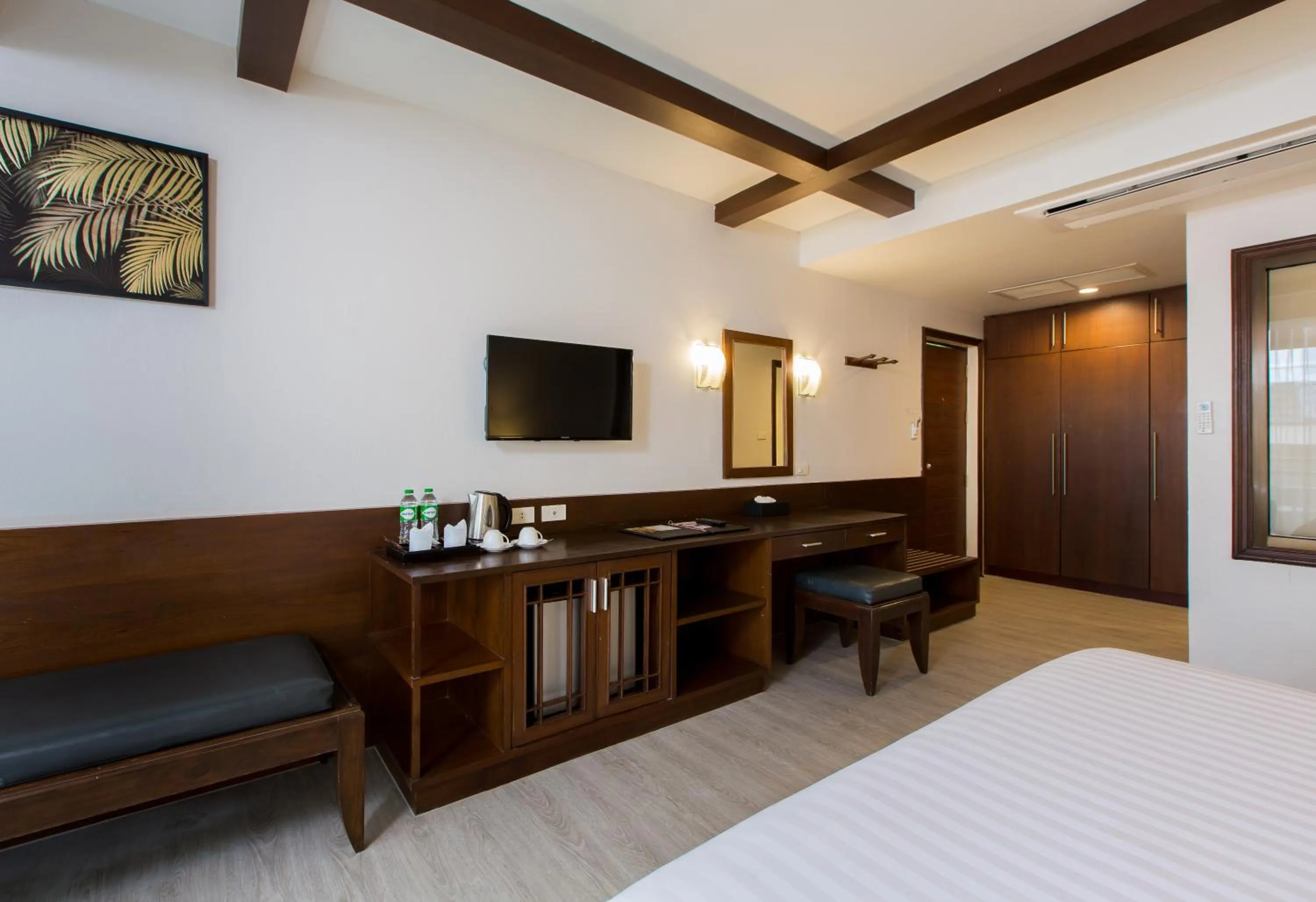 Decorative detail, Bed in Coconut Village Resort Phuket - SHA Extra Plus