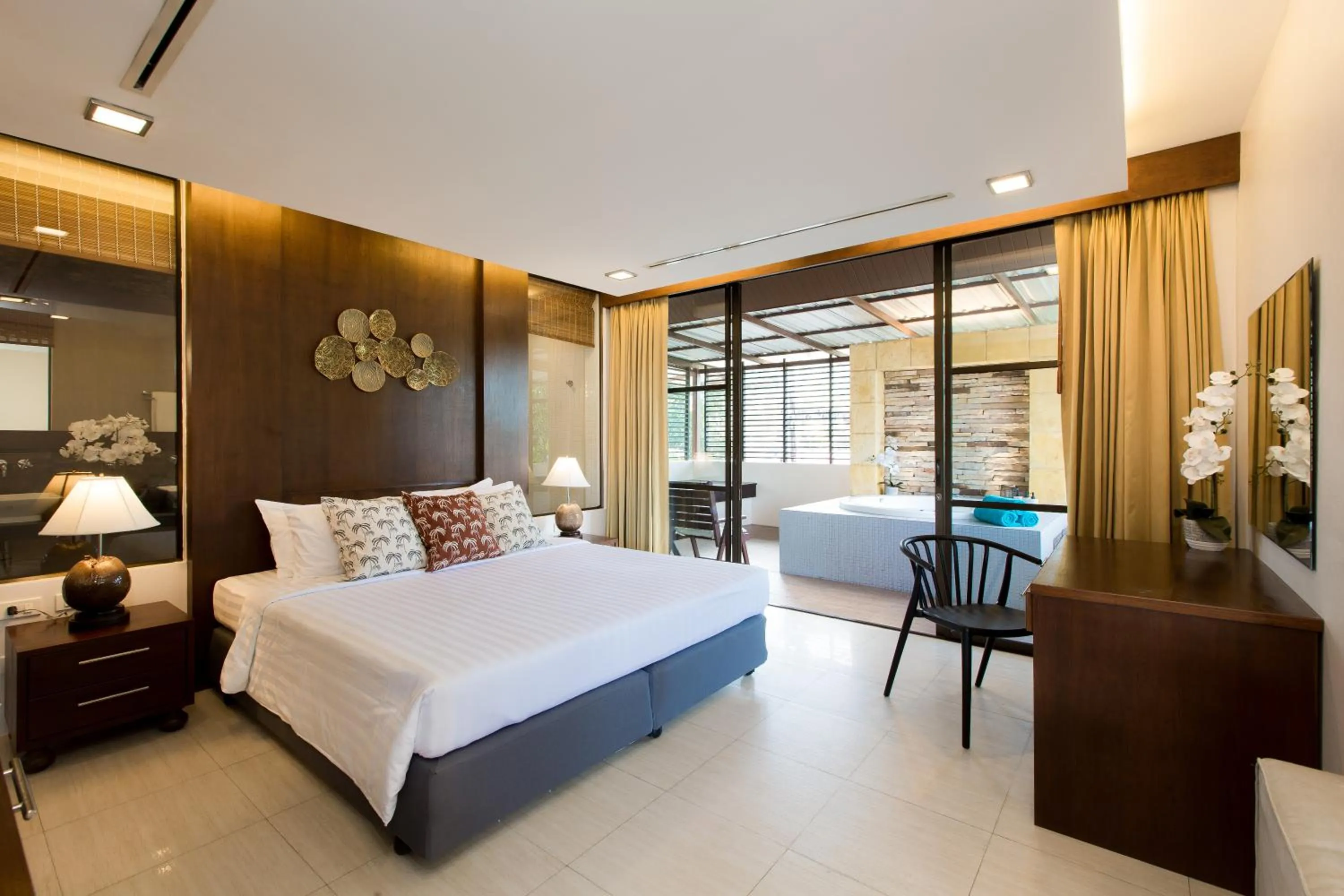 Bedroom, Bed in Coconut Village Resort Phuket - SHA Extra Plus