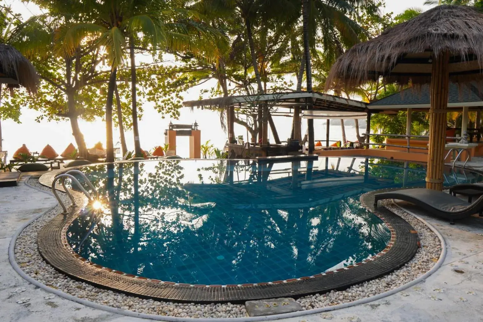 Swimming pool in The Hideaway Pariya Haad Yuan Ko Pha-ngan Swimming pool in The Hideaway Pariya Haad Yuan Ko Pha-ngan