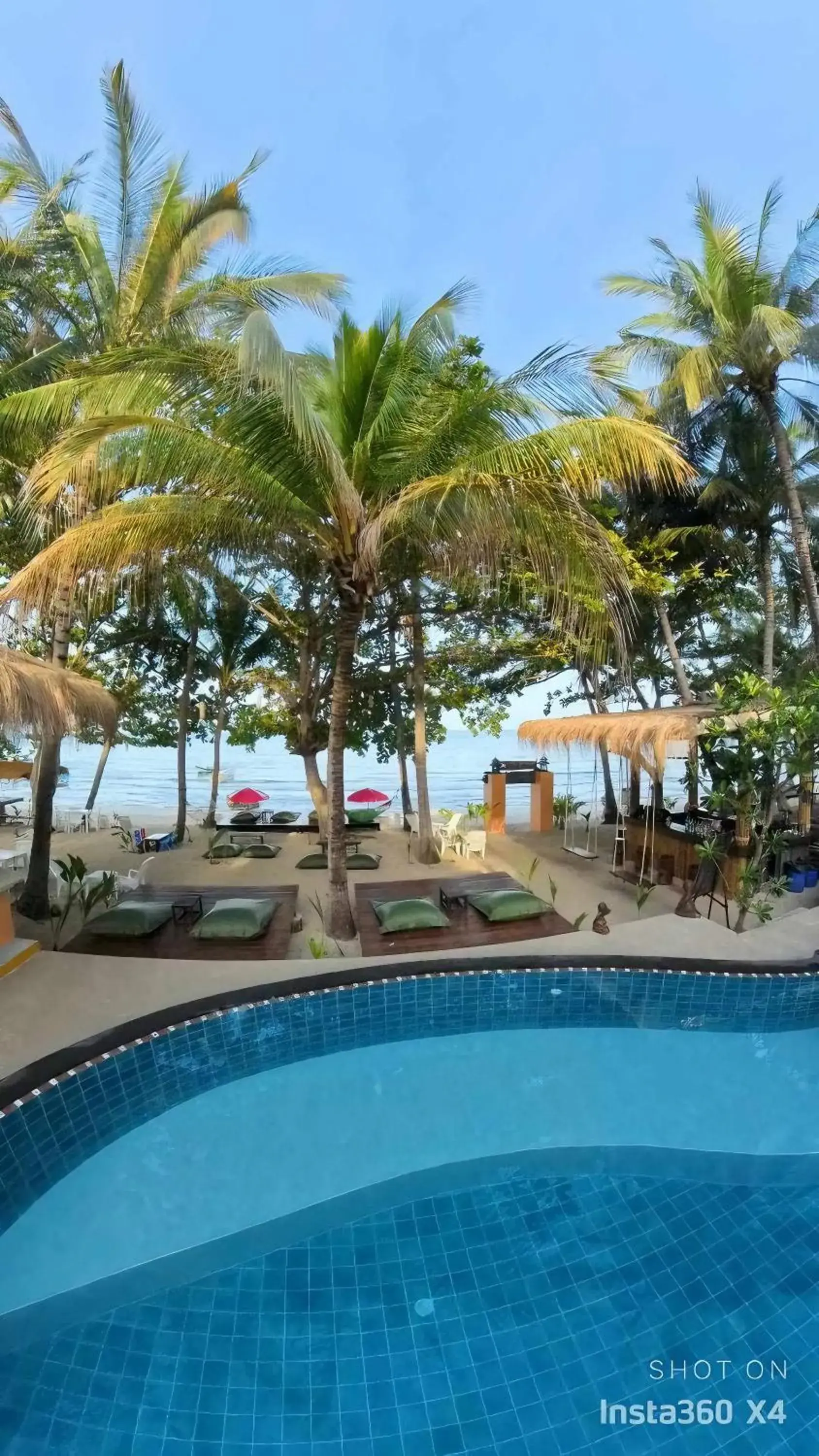 Pool view in The Hideaway Pariya Haad Yuan Ko Pha-ngan Pool view in The Hideaway Pariya Haad Yuan Ko Pha-ngan