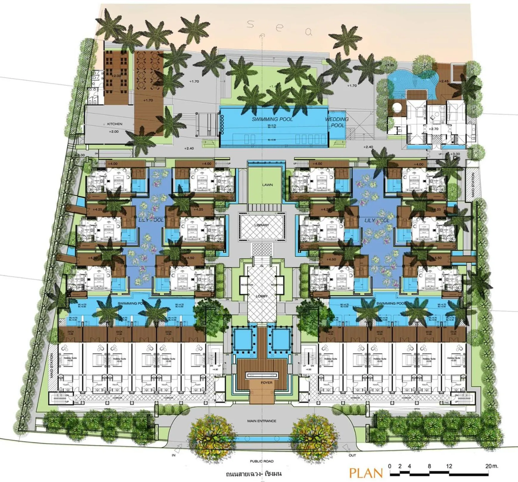 Floor plan in Sareeraya Villas & Suites