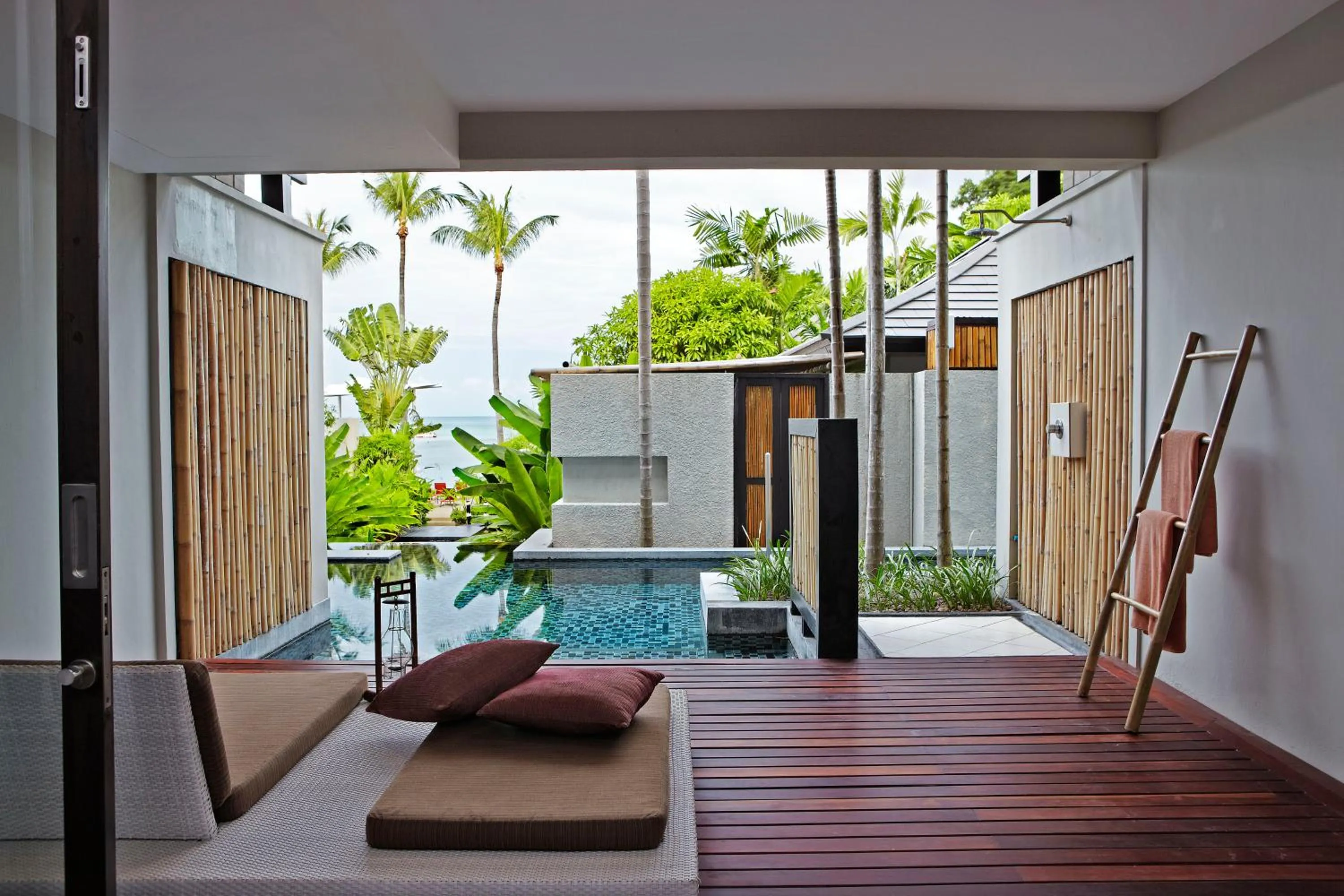 Patio in Sareeraya Villas & Suites