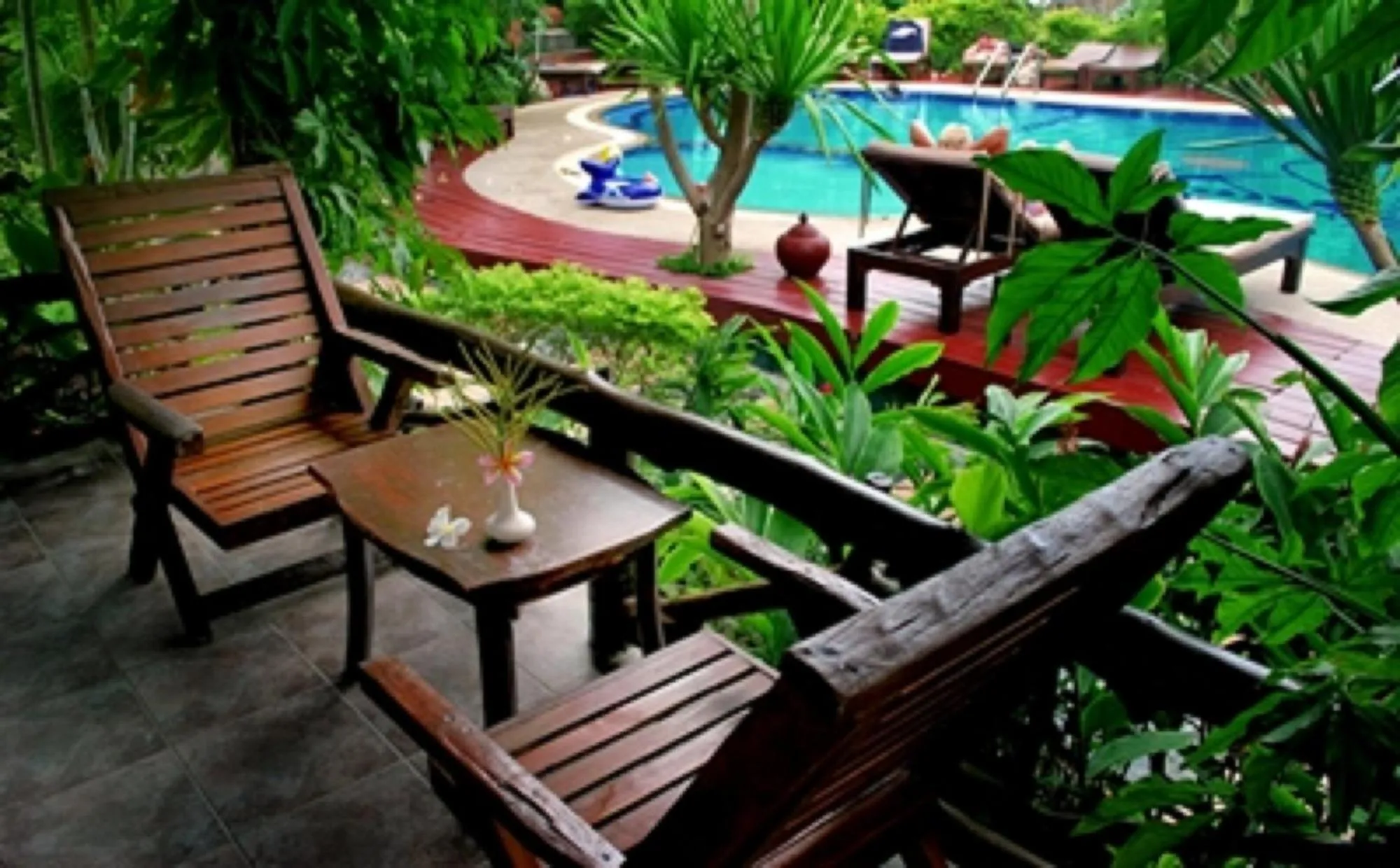 Balcony/Terrace in Salad Beach Resort - SHA Extra Plus