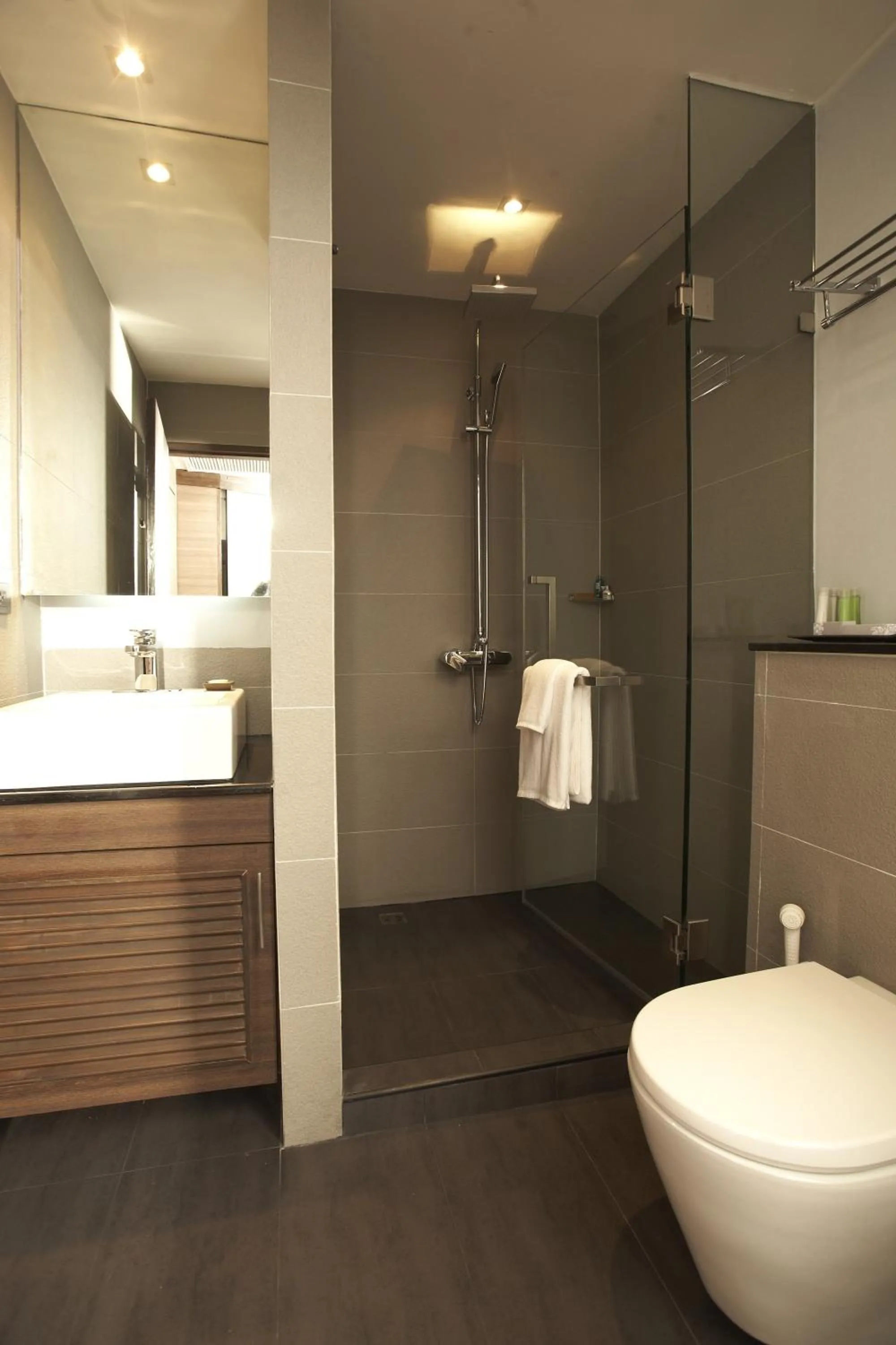 Shower in Sukhumvit Suites Hotel