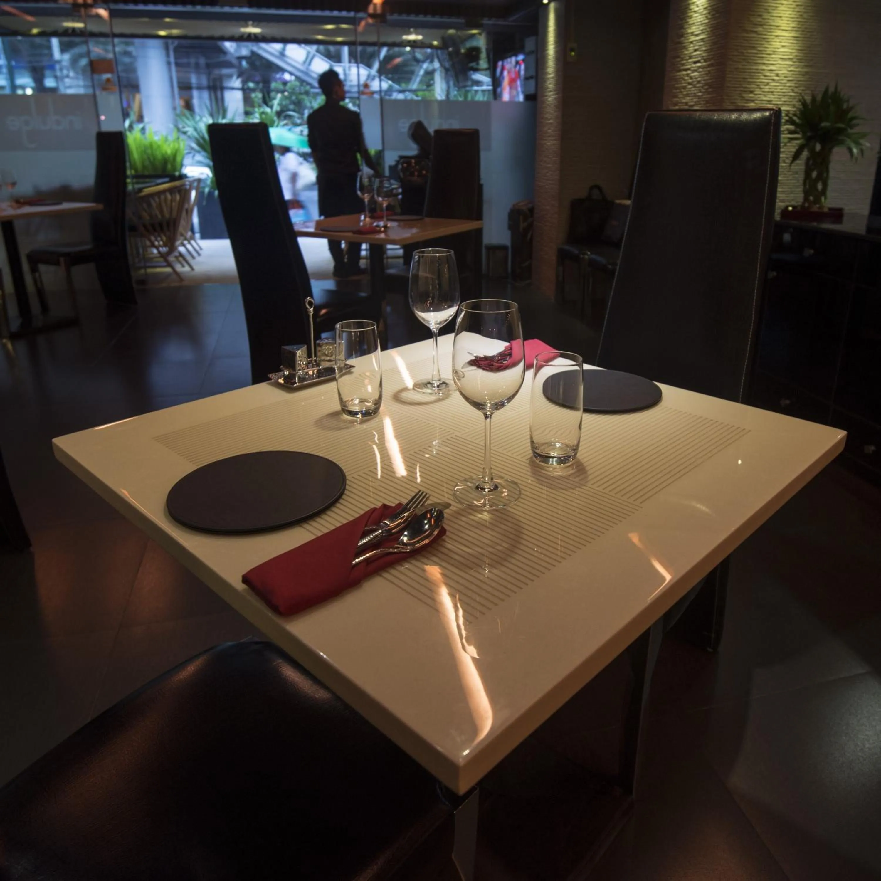 Restaurant/places to eat in Sukhumvit Suites Hotel