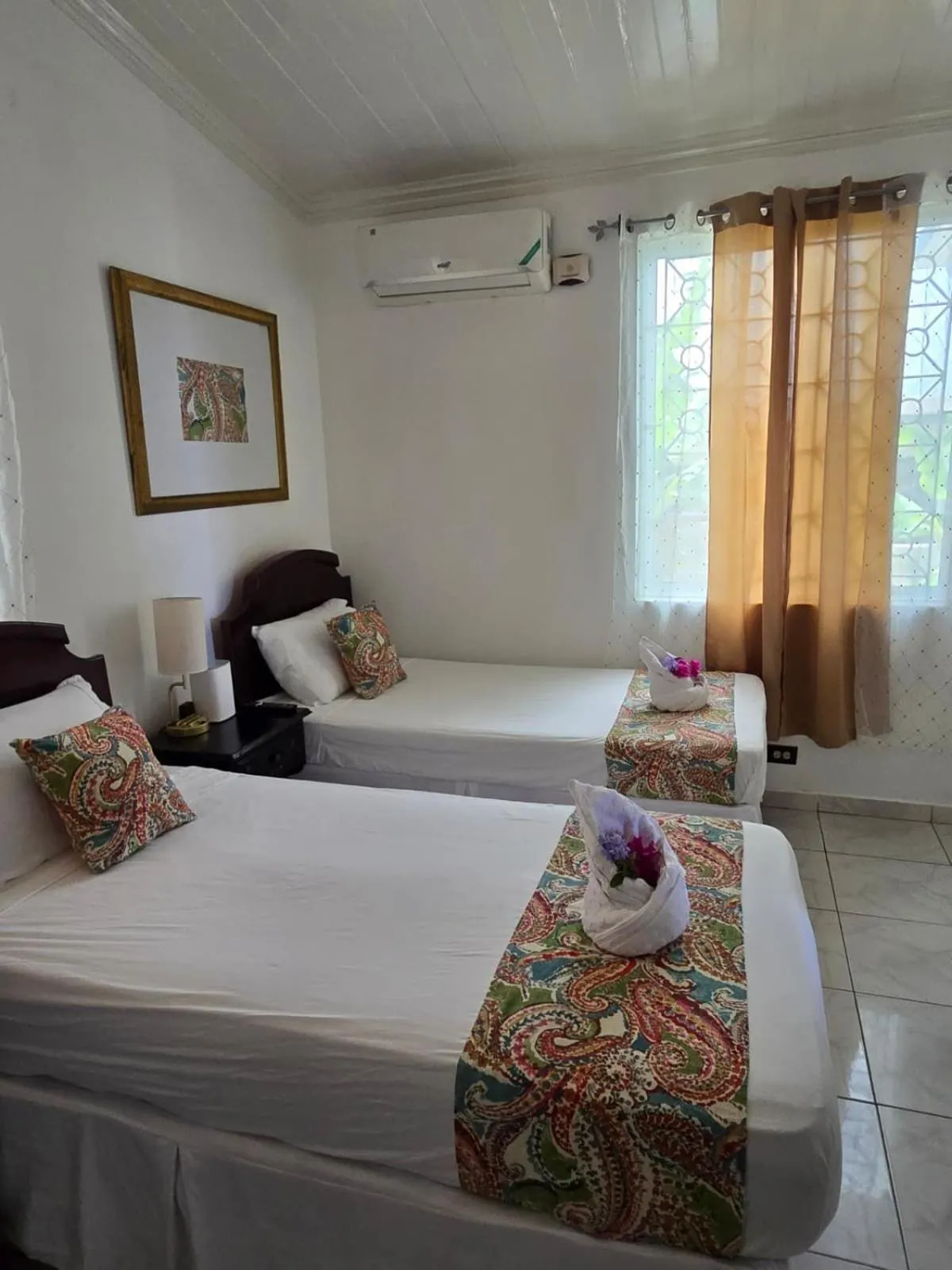 Bed in Paradise Palms Jamaica Vacation Rental