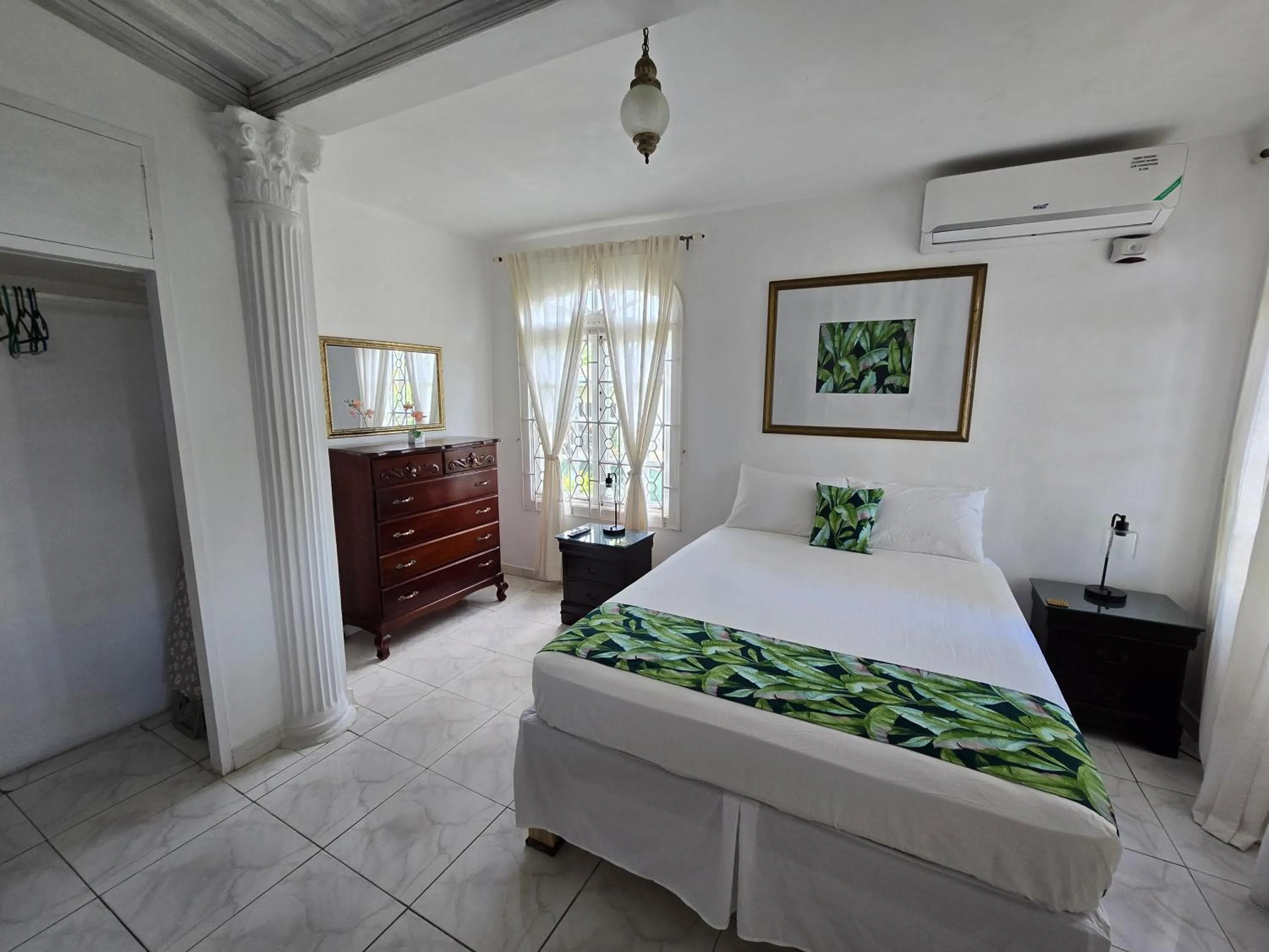 Bed in Paradise Palms Jamaica Vacation Rental