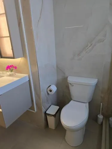 Toilet in Paradise Palms Jamaica Vacation Rental