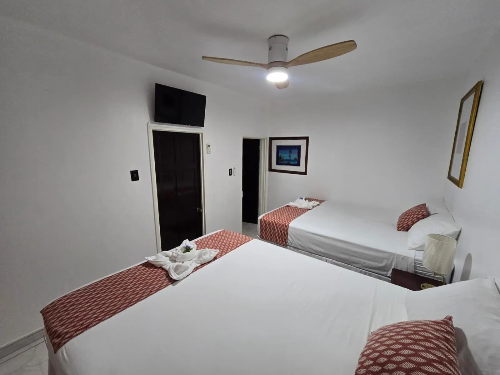 Bed in Paradise Palms Jamaica Vacation Rental