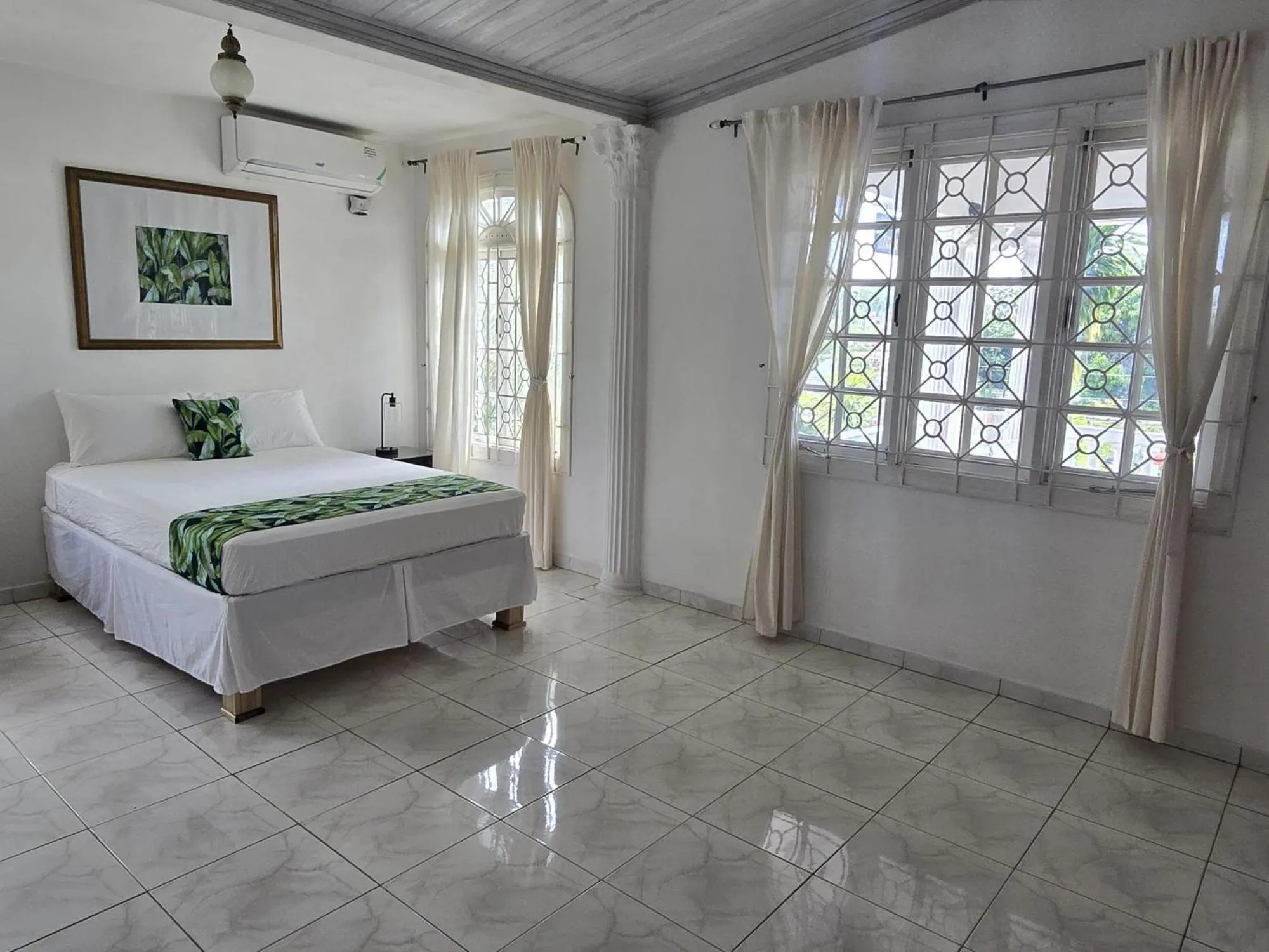 Bed in Paradise Palms Jamaica Vacation Rental