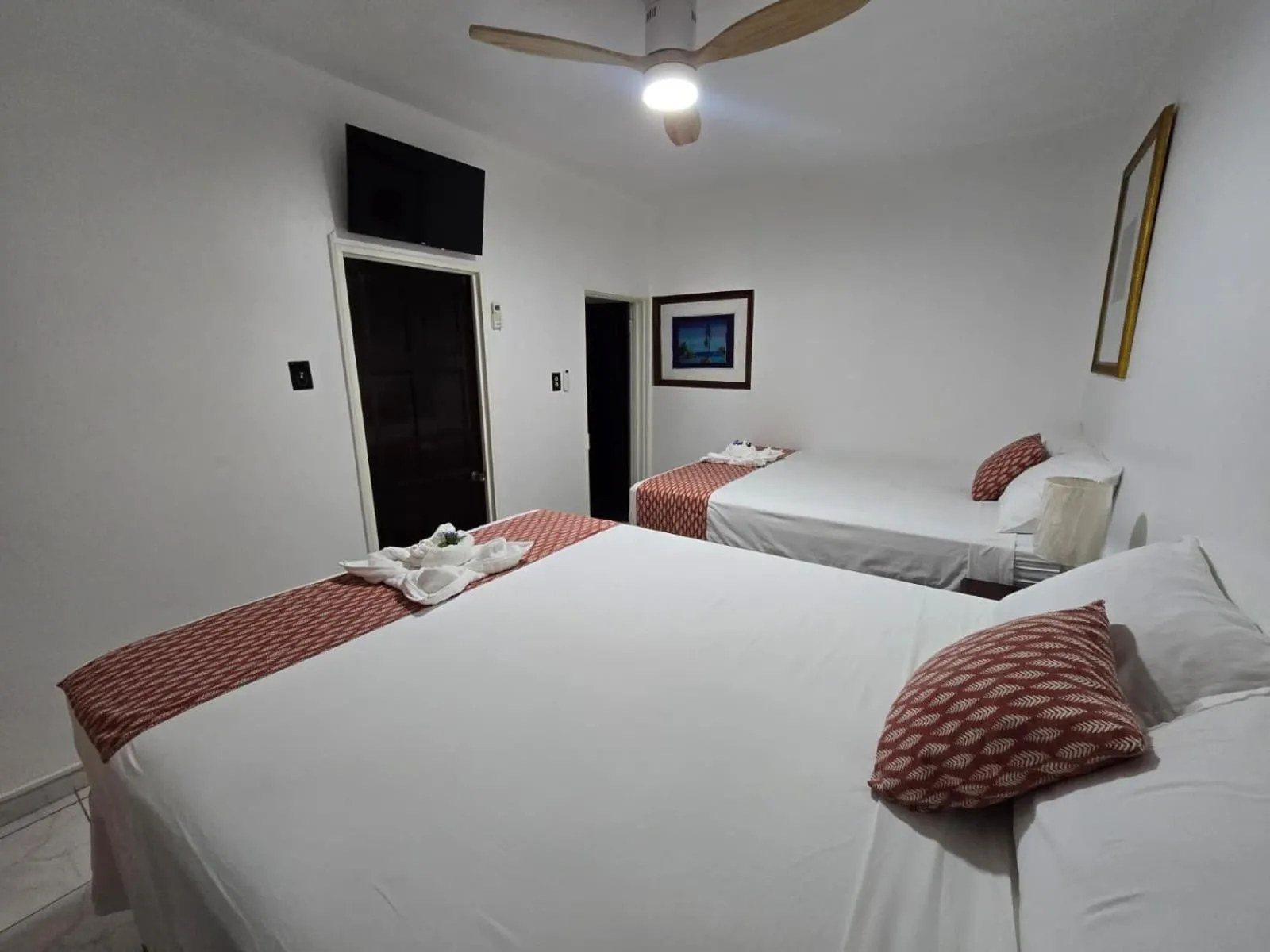 Bed in Paradise Palms Jamaica Vacation Rental