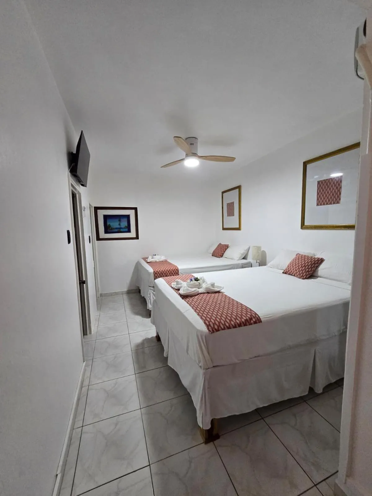 Bed in Paradise Palms Jamaica Vacation Rental