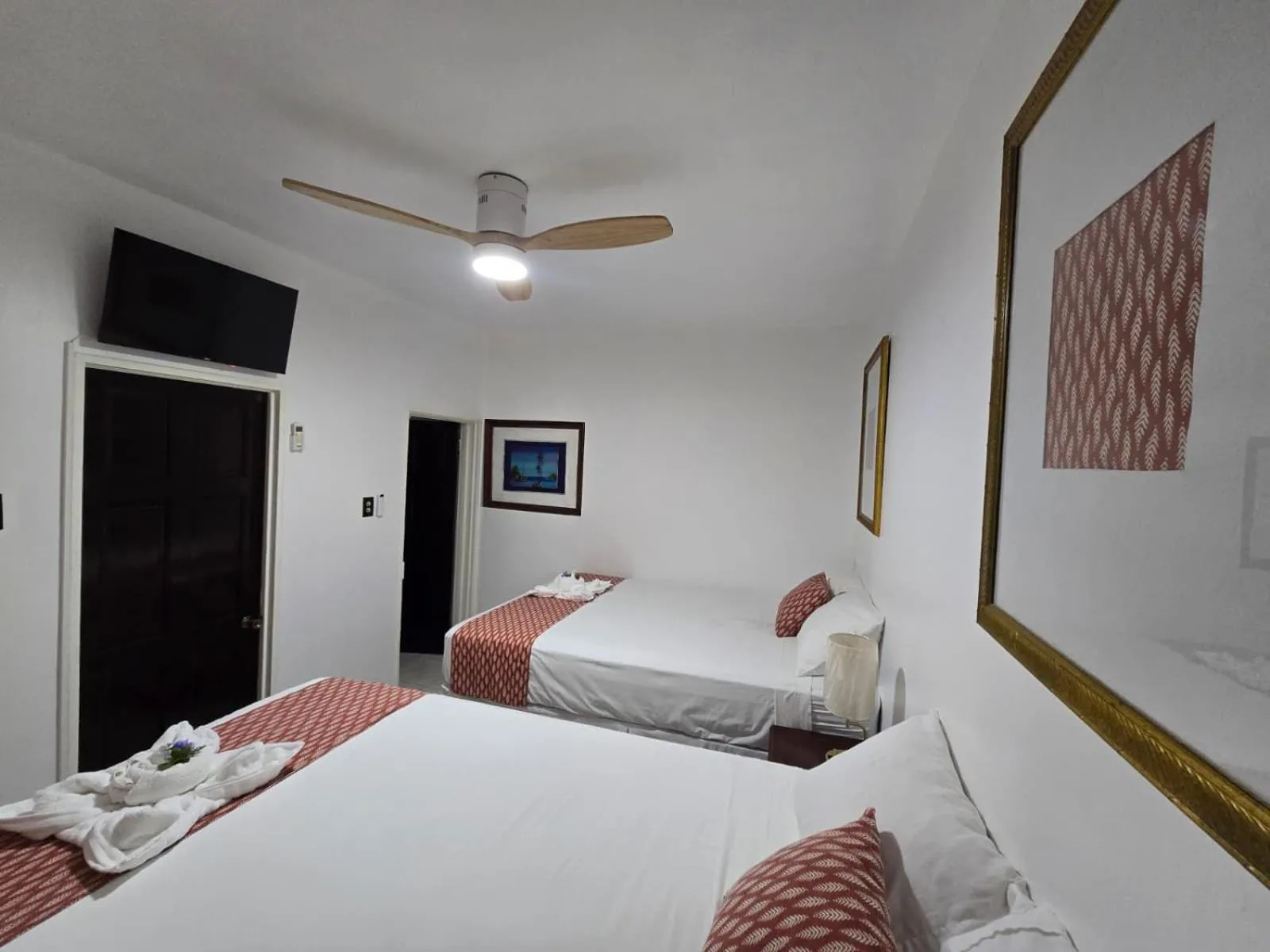 Bed in Paradise Palms Jamaica Vacation Rental