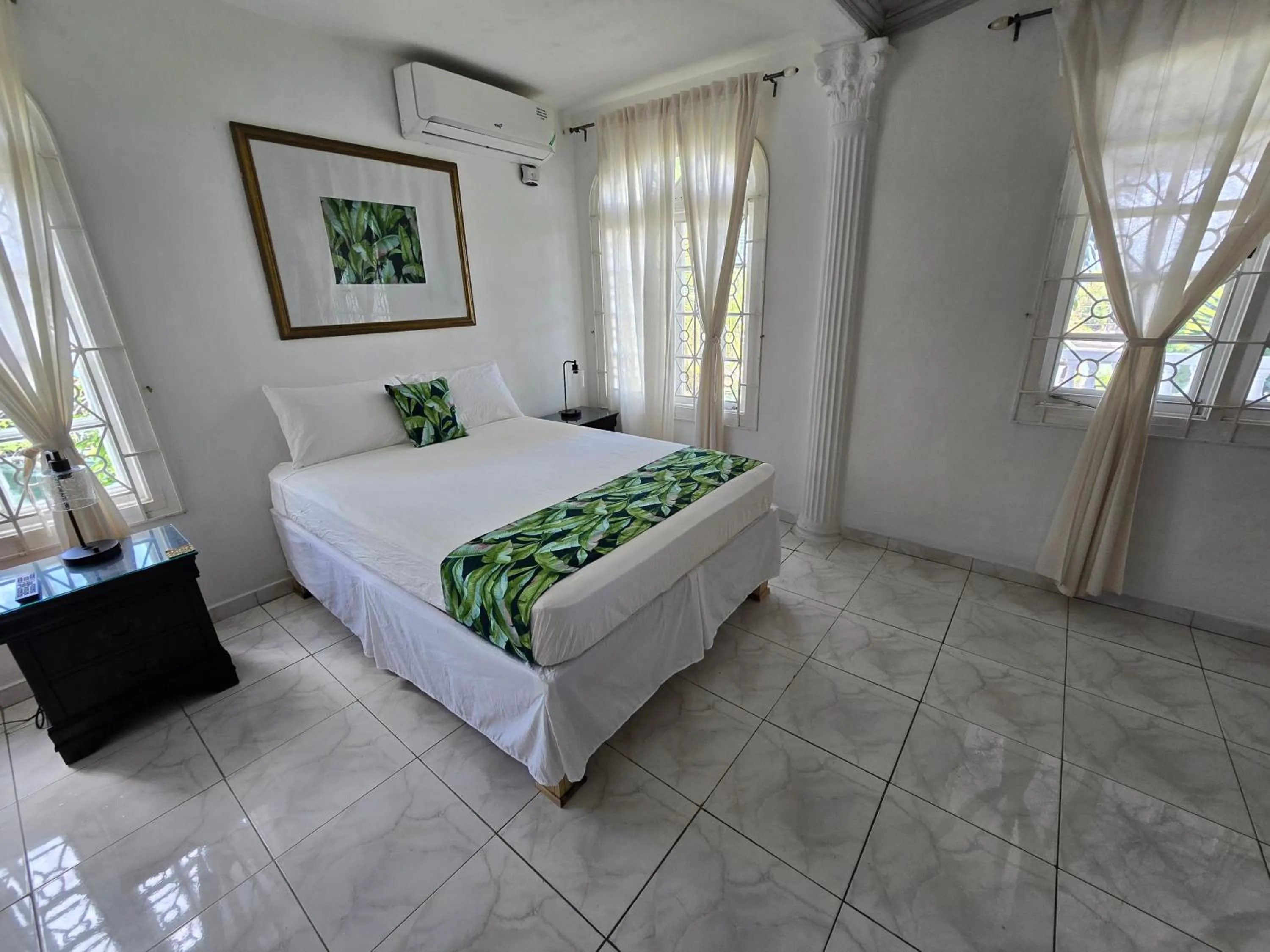 Bed in Paradise Palms Jamaica Vacation Rental