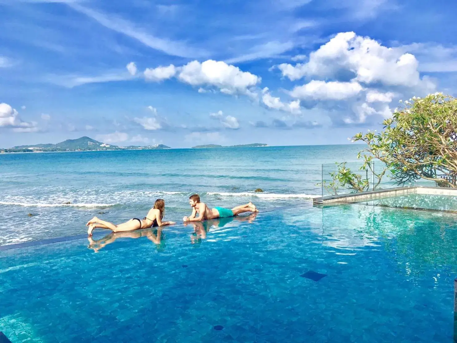 Sea view in The Sarann, Koh Samui - Suites & Villas Sea view in The Sarann, Koh Samui - Suites & Villas