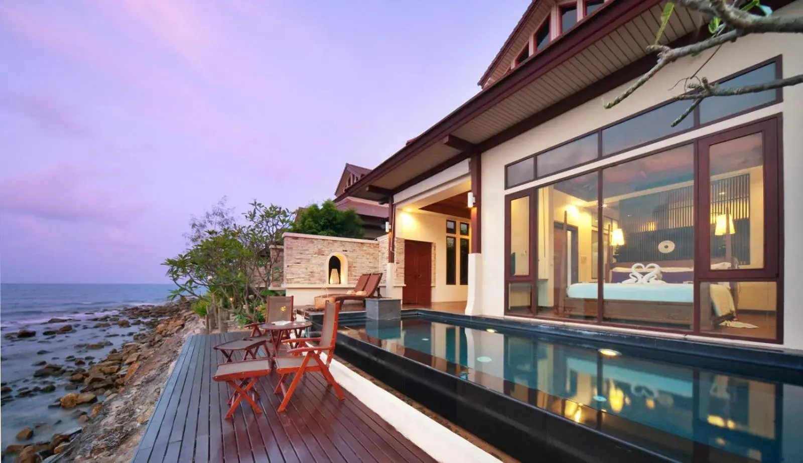 Property building in The Sarann, Koh Samui - Suites & Villas Property building in The Sarann, Koh Samui - Suites & Villas