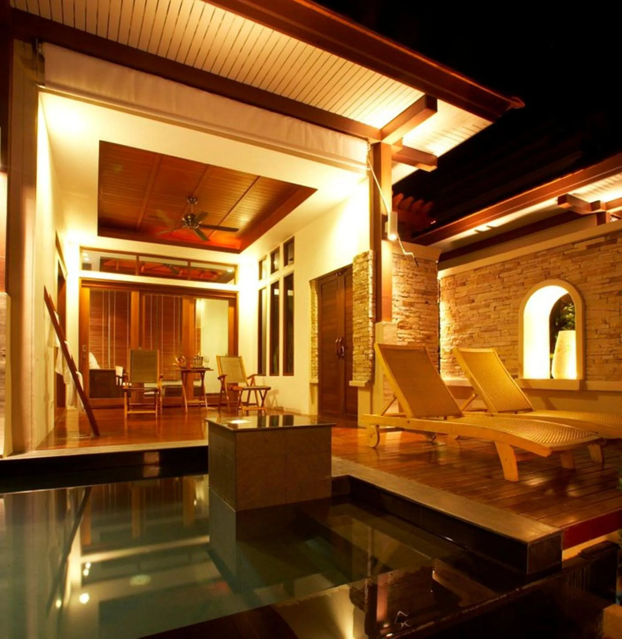 Balcony/Terrace in The Sarann Koh Samui, Suites & Villas