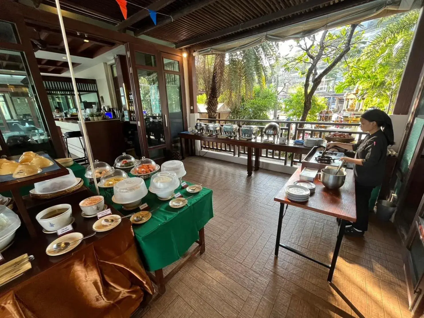 Breakfast in The Sarann, Koh Samui - Suites & Villas Breakfast in The Sarann, Koh Samui - Suites & Villas