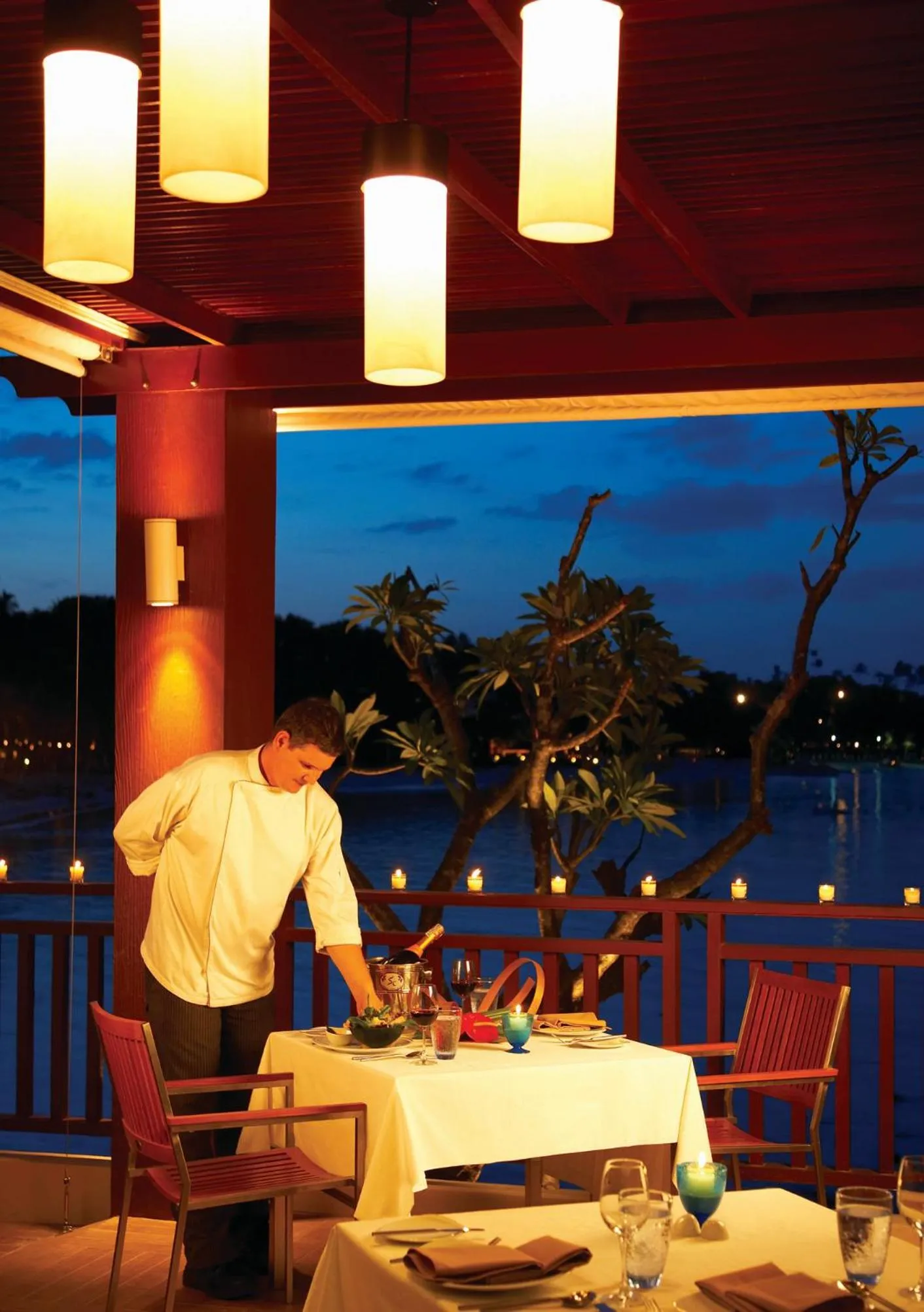 Restaurant/places to eat in The Sarann Koh Samui, Suites & Villas