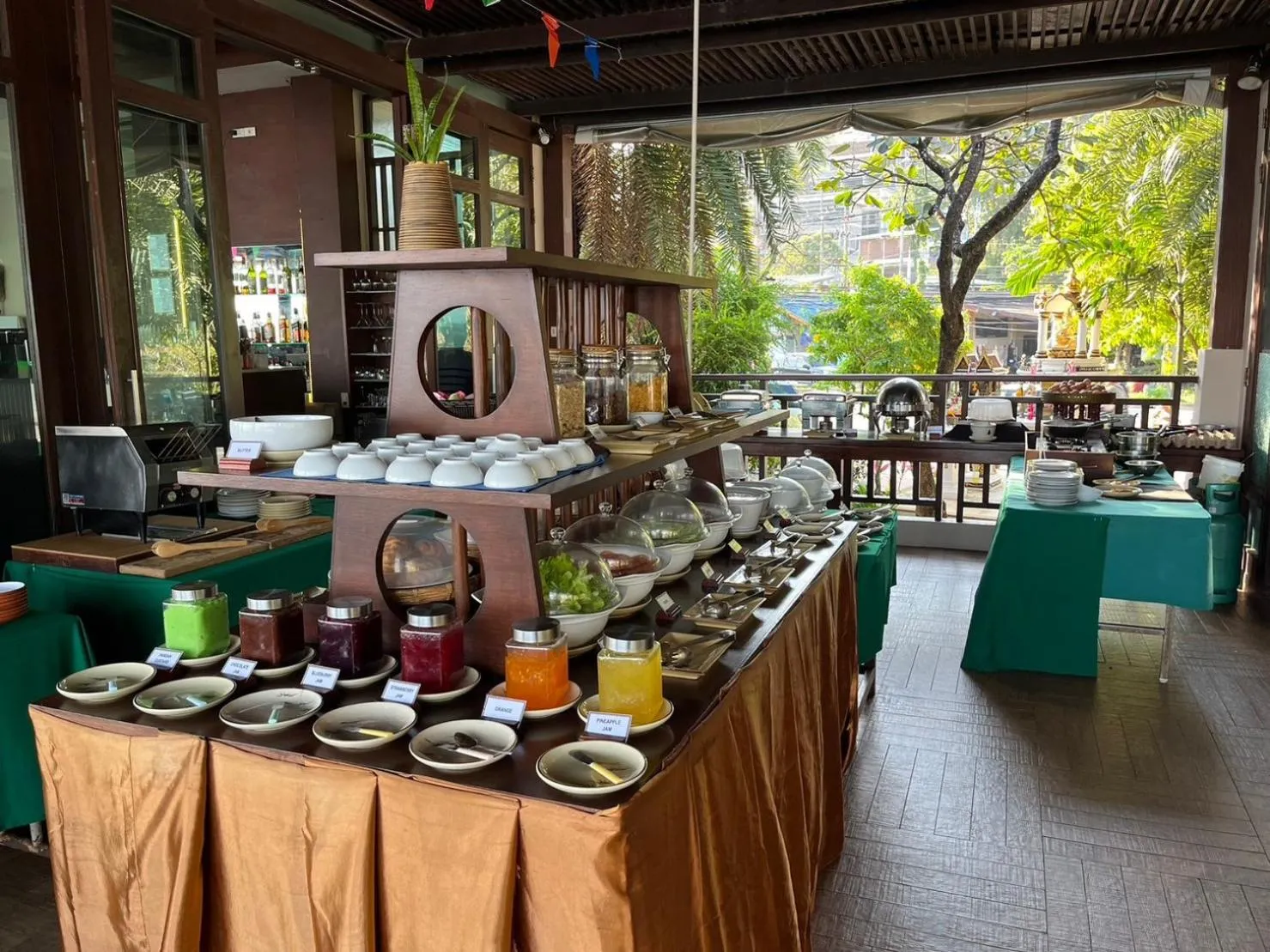 Breakfast in The Sarann Koh Samui, Suites & Villas