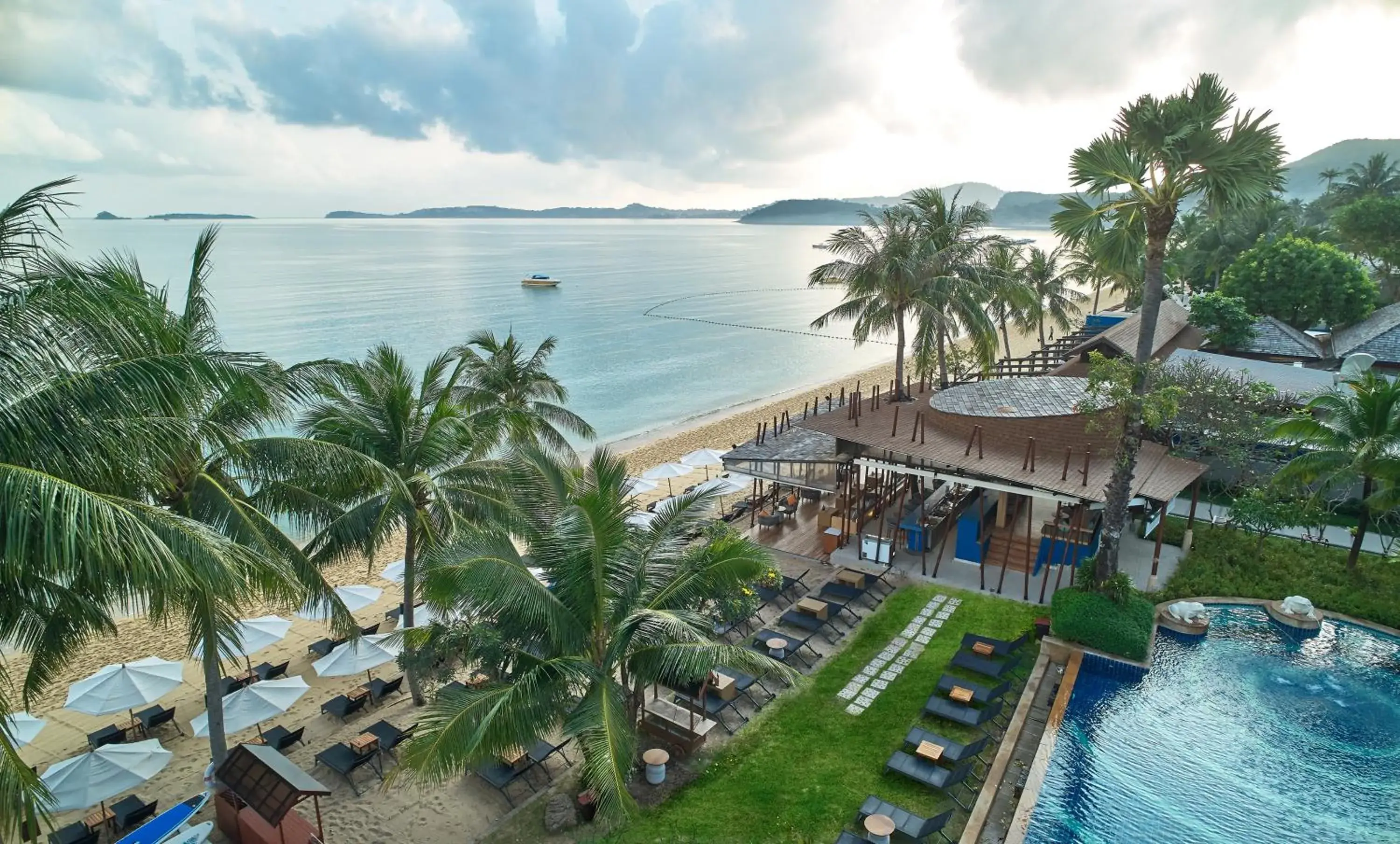 Bird's eye view in Bandara Spa Resort & Pool Villas, Samui Bird's eye view in Bandara Spa Resort & Pool Villas, Samui