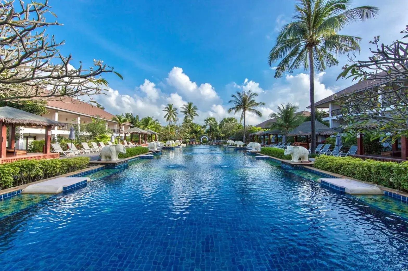 Swimming pool in Bandara Spa Resort & Pool Villas, Samui Swimming pool in Bandara Spa Resort & Pool Villas, Samui