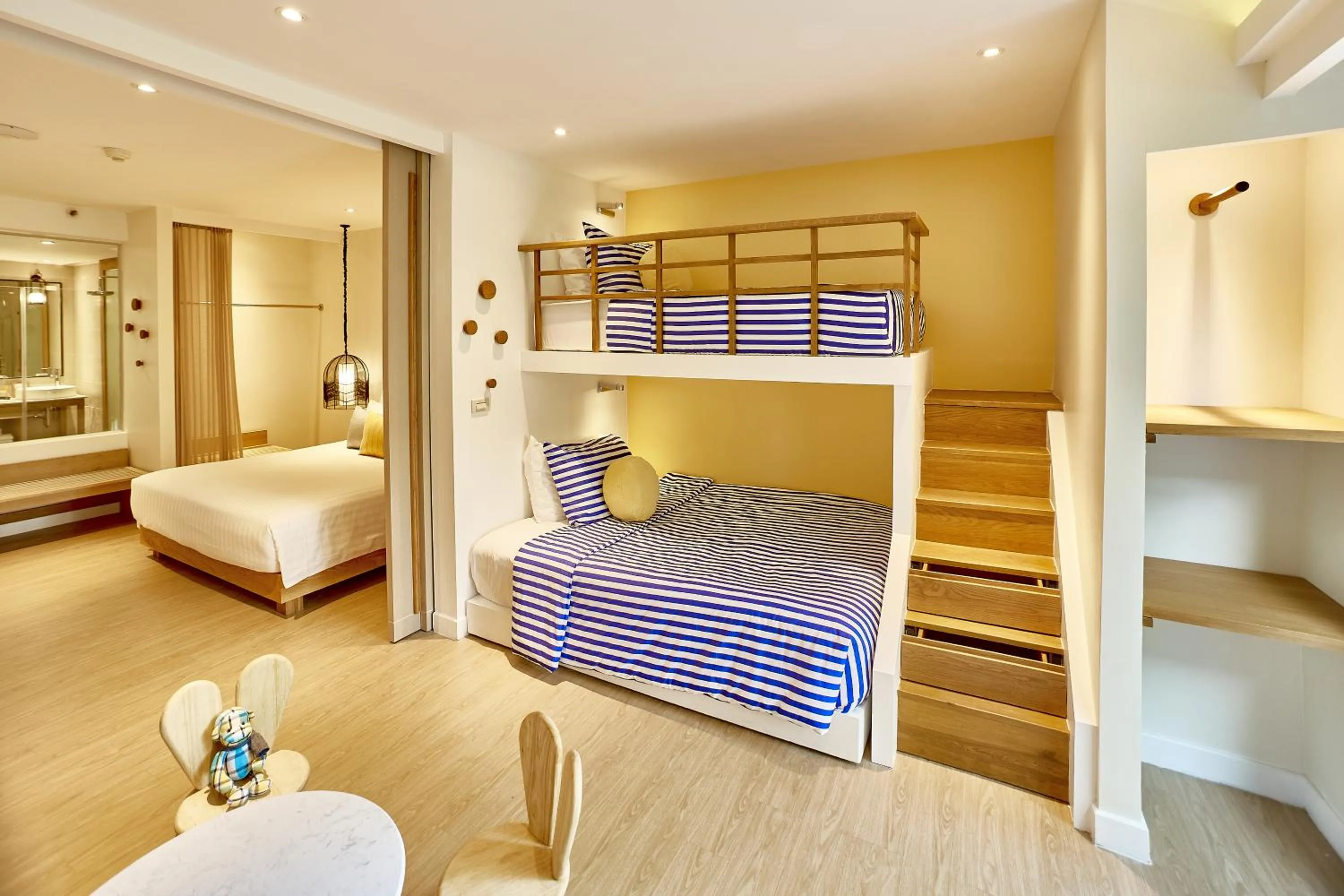 Seating area, Bed in Bandara Spa Resort & Pool Villas, Samui