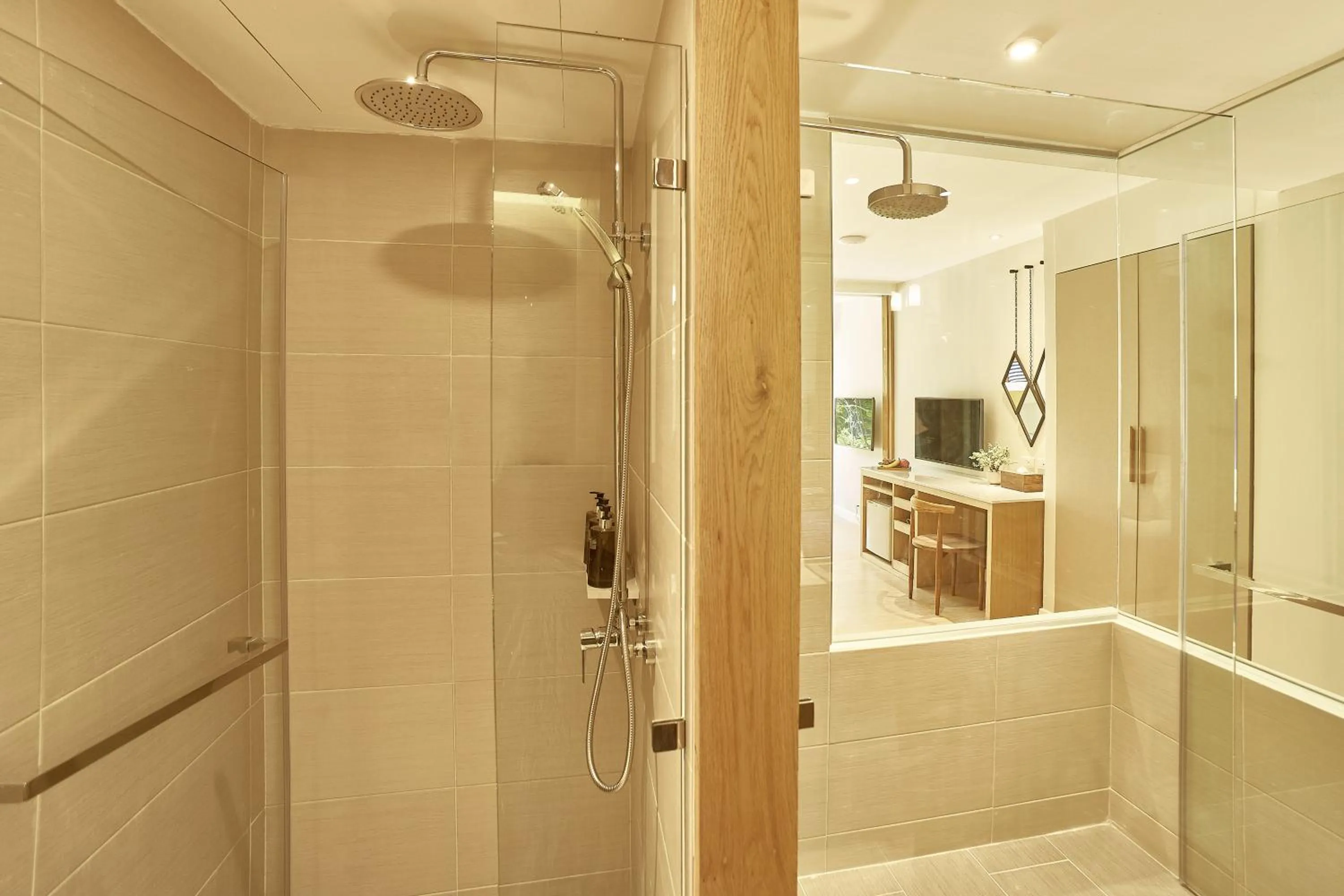 Shower in Bandara Spa Resort & Pool Villas, Samui