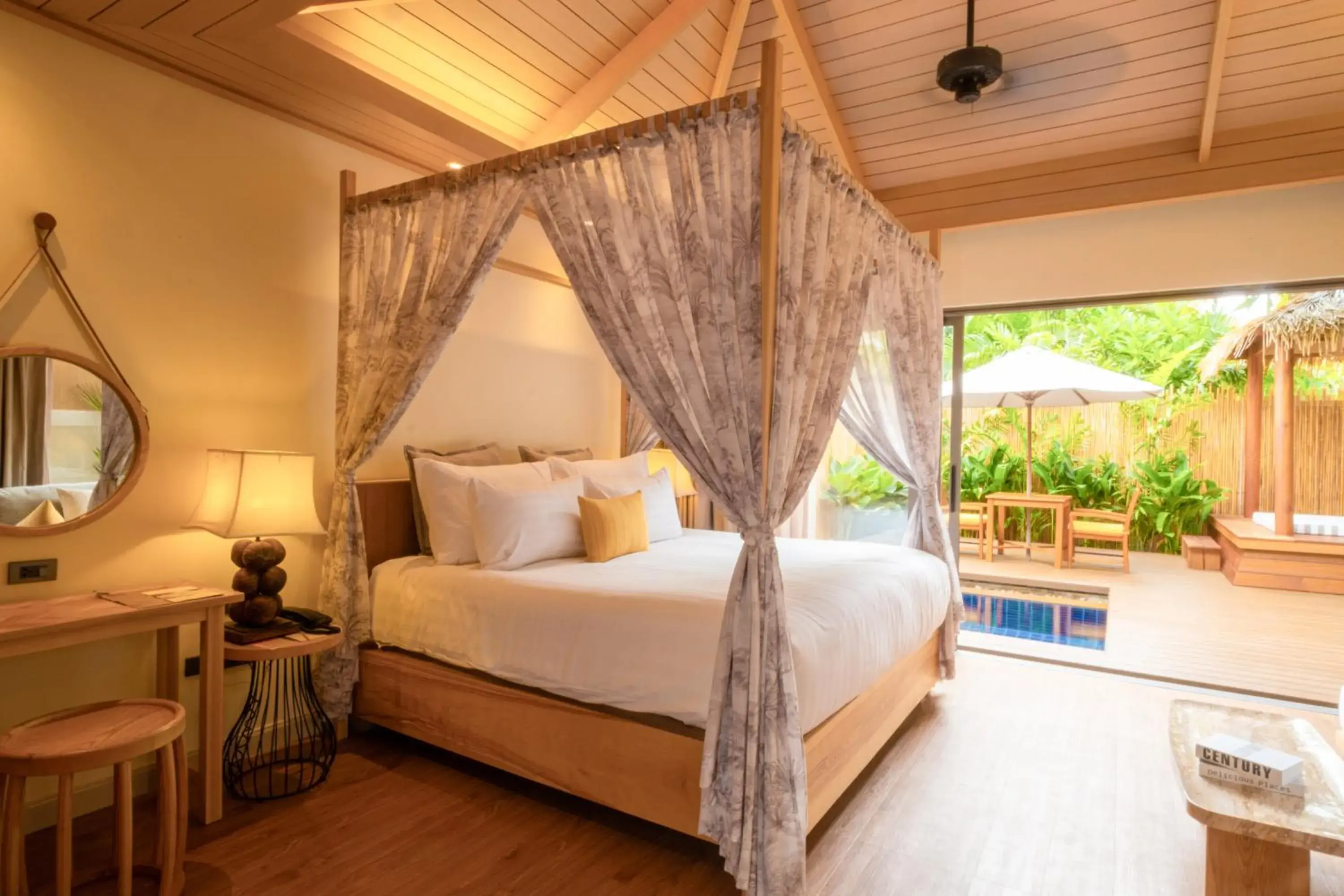 View (from property/room), Bed in Bandara Spa Resort & Pool Villas, Samui View (from property/room), Bed in Bandara Spa Resort & Pool Villas, Samui