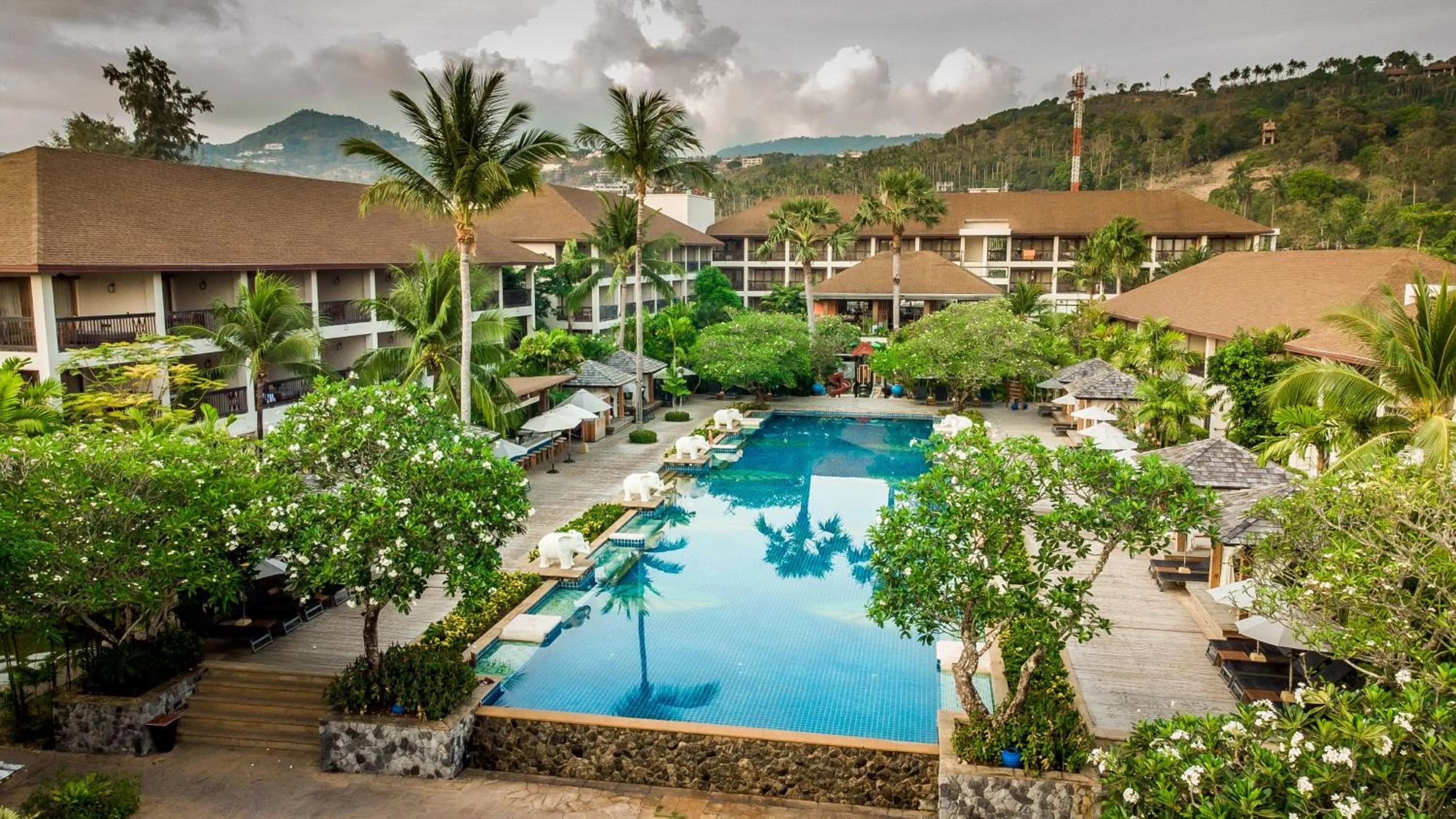 Property building in Bandara Spa Resort & Pool Villas, Samui