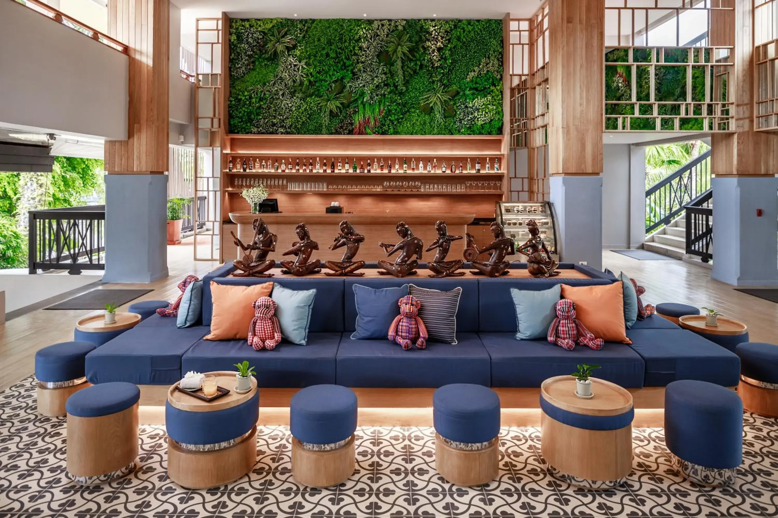 Lounge or bar in Bandara Spa Resort & Pool Villas, Samui Lounge or bar in Bandara Spa Resort & Pool Villas, Samui