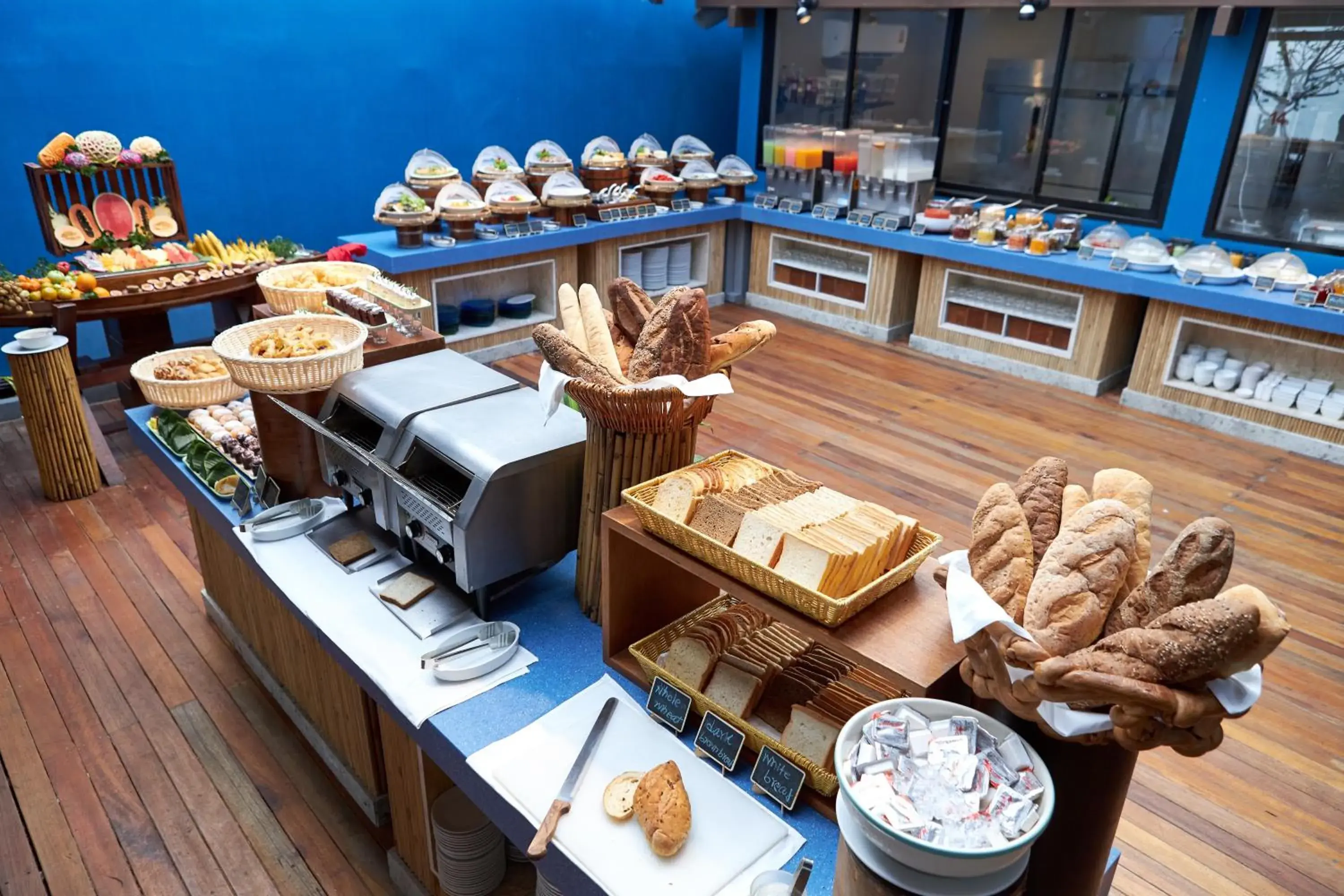 Buffet breakfast in Bandara Spa Resort & Pool Villas, Samui Buffet breakfast in Bandara Spa Resort & Pool Villas, Samui